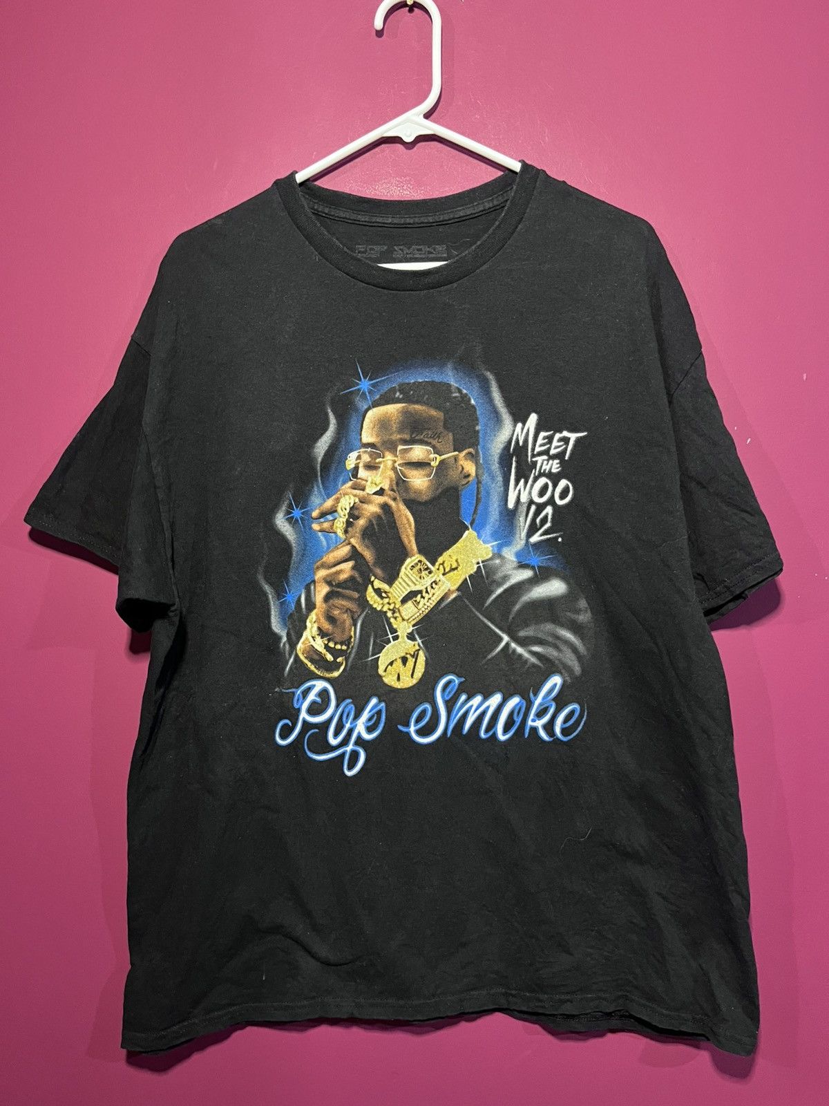 Band Tees × Rap Tees Pop smoke tee Size US XL / EU 56 / 4 - 1 Thumbnail