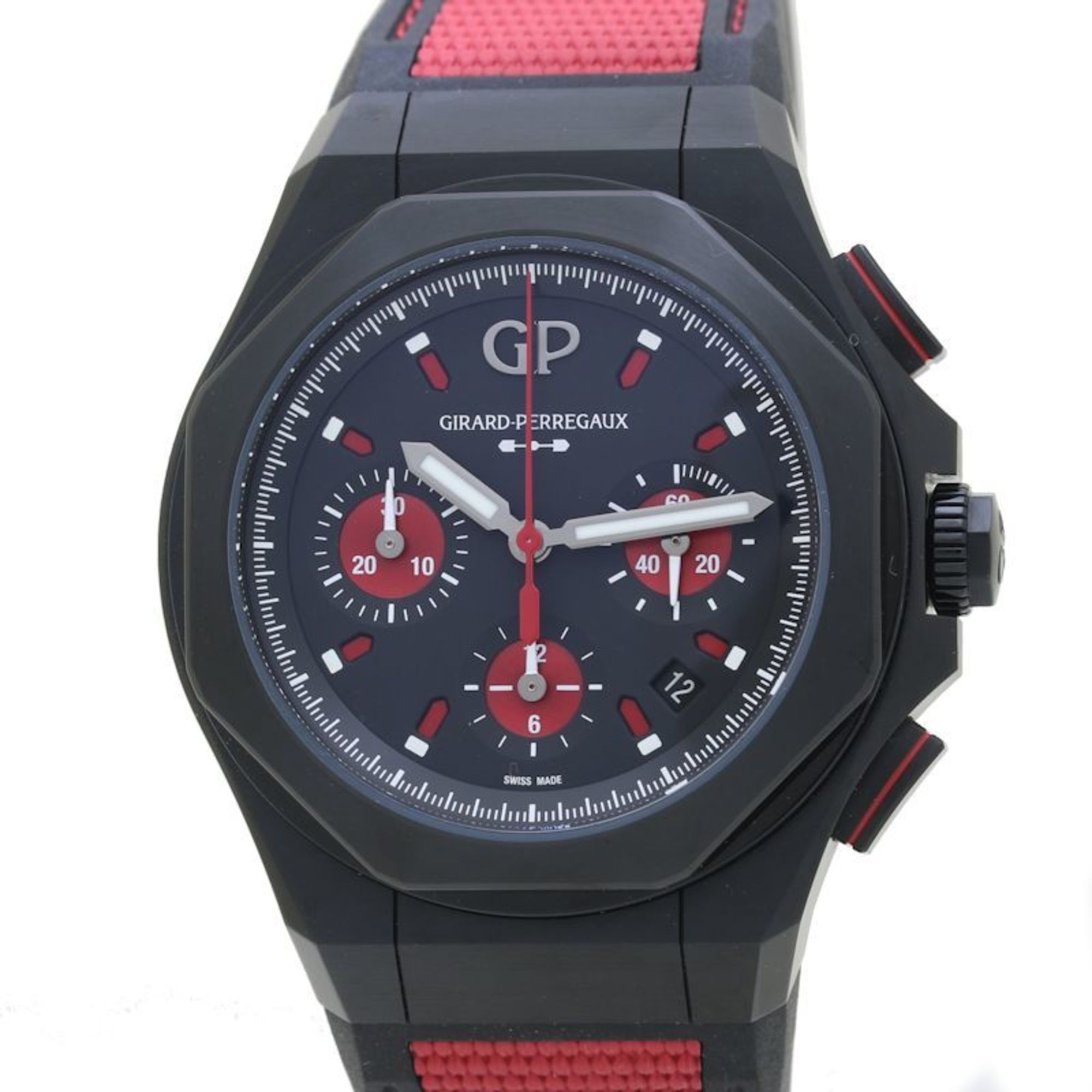 Other GIRARD-PERREGAUX Girard Perregaux Roth Absolute Passion Limited to 50 pieces worldwide 81060-21-692-FH6A Titanium x Rubber Men's 39745 Watch Size ONE SIZE - 1 Thumbnail
