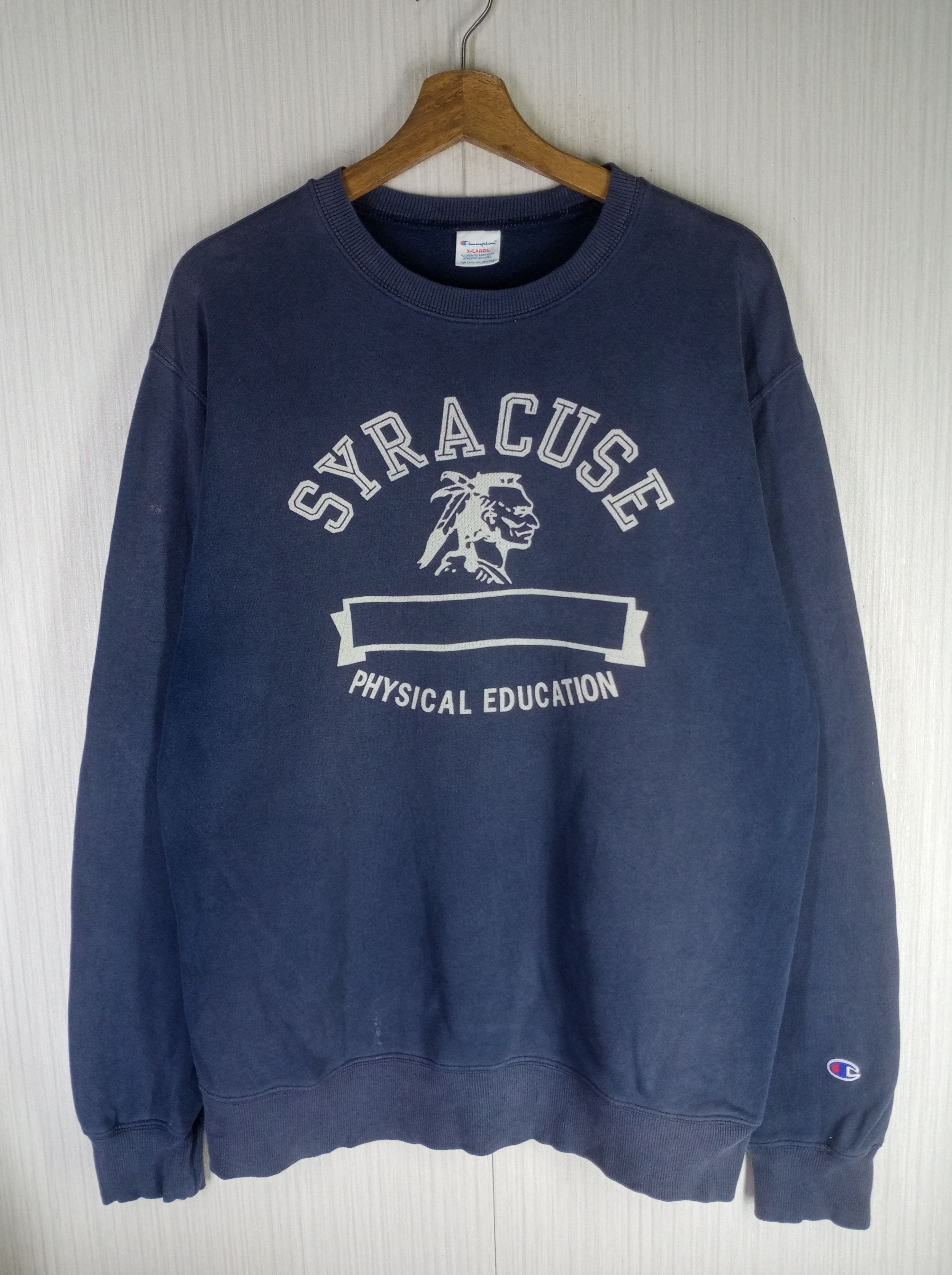 Champion Rare Vintage Syracuse Physical Education Sweatshirt Size US XL / EU 56 / 4 - 1 Thumbnail