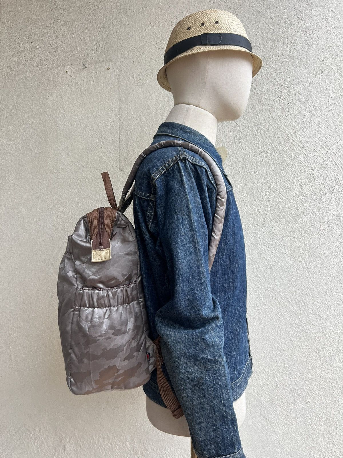 Vintage Artisan & Artist Japan Camouflage Backpack Bag Rucksack Size ONE SIZE - 5 Thumbnail