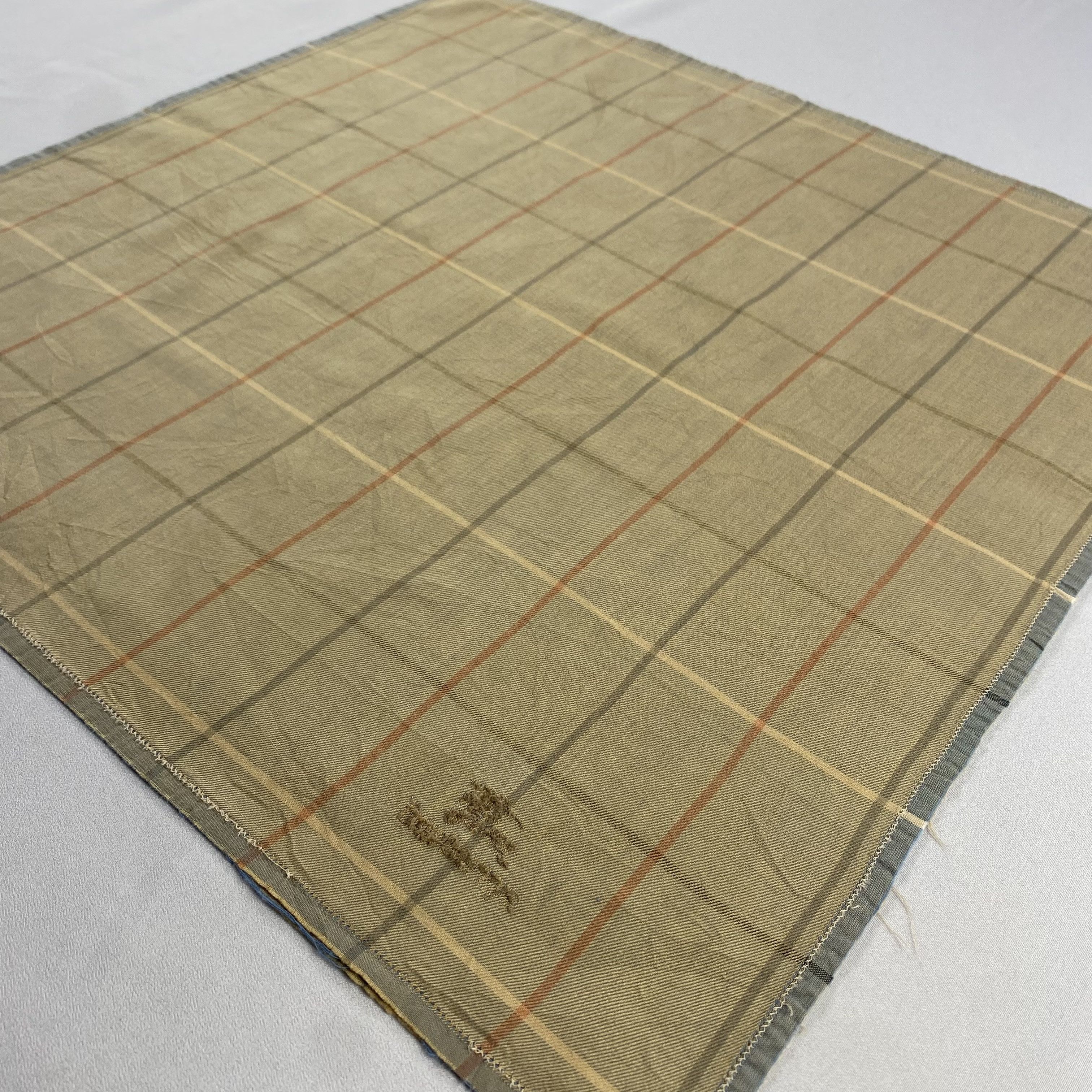 Burberry × Vintage Burberry Handkerchief / Neckerchief / Bandana-P1644 Size ONE SIZE - 2 Thumbnail