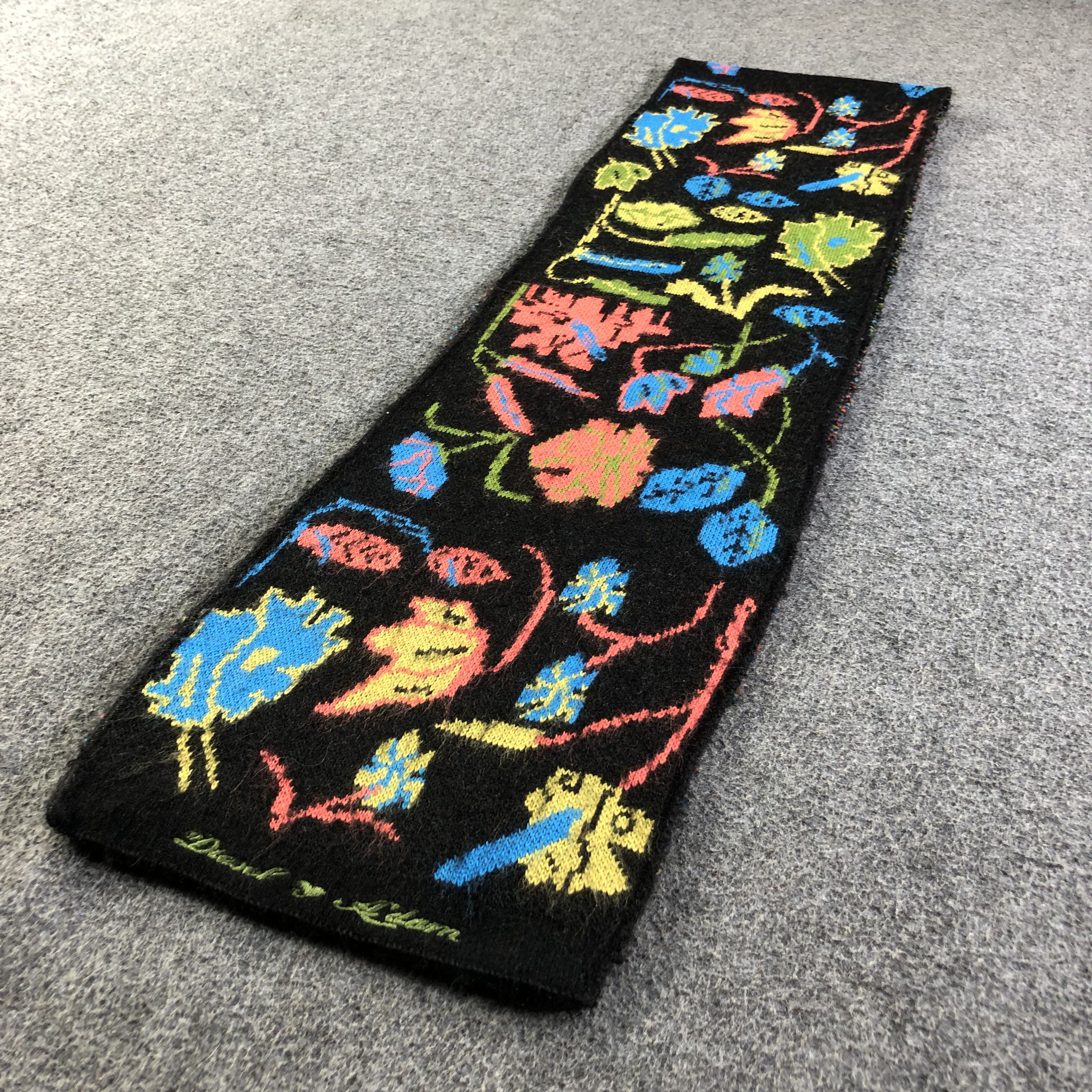 Diesel Diesel Adam Floral Scarf Muffler V1746 Size ONE SIZE - 2 Thumbnail