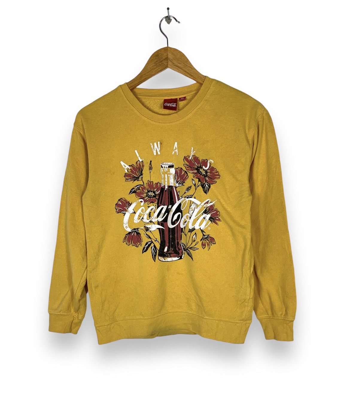 Japanese Brand × Vintage Authentic Coca Cola Sweatshirt Size US XS / EU 42 / 0 - 1 Thumbnail