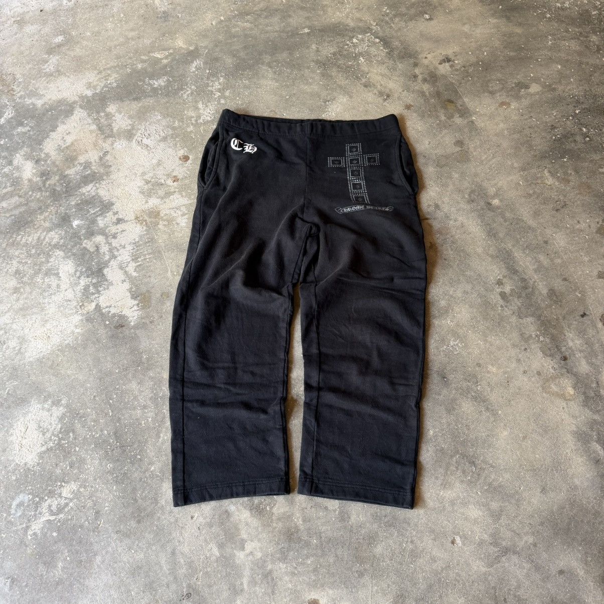 Chrome Hearts Rare 🔥Chrome hearts sweat pants Size US 31 - 6 Thumbnail