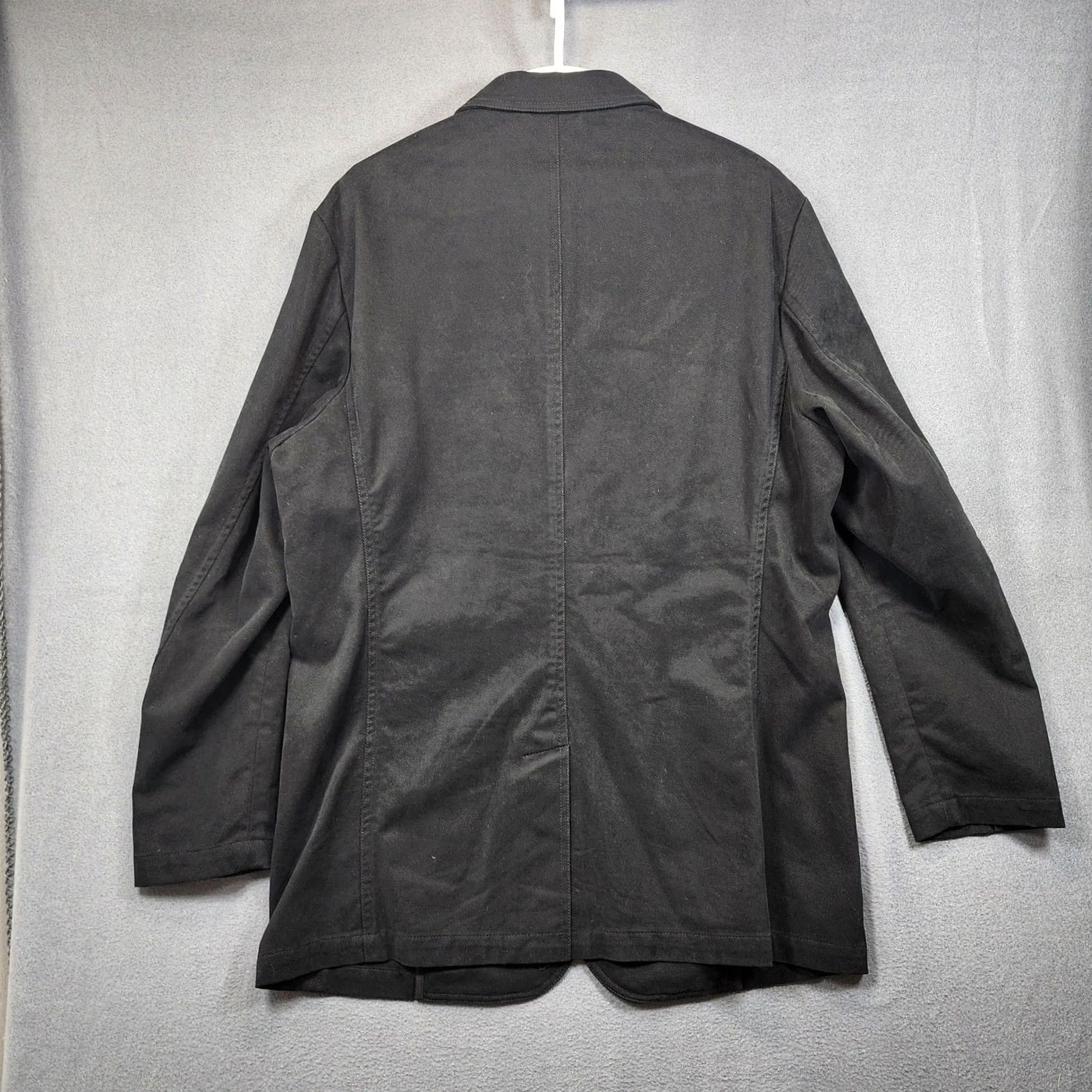 The Territory Ahead The Territory Ahead Mens Jacket 42R Black Corduroy Fine Wale Blazer Sport Coat Size 42R - 2 Thumbnail