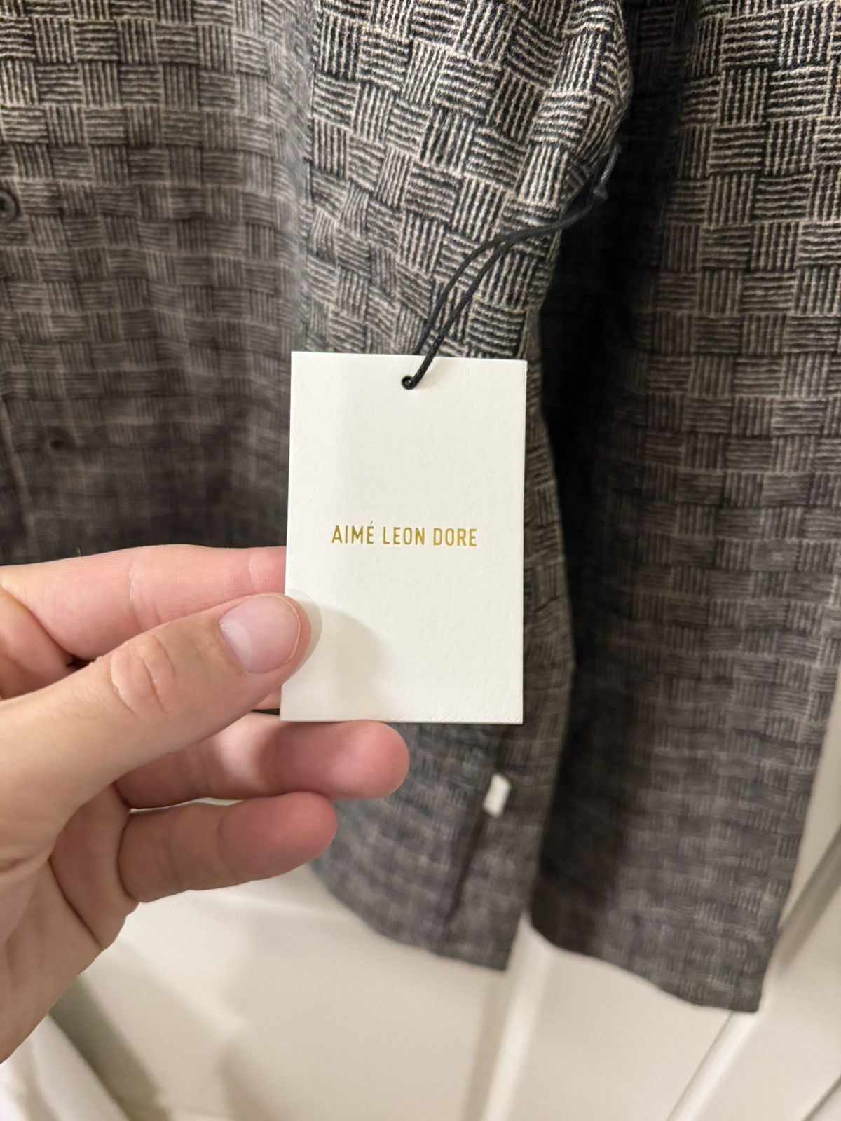 Aime Leon Dore Aime Leon Dore Jacquard Camp Collar Shirt XL Size US XL / EU 56 / 4 - 4 Thumbnail