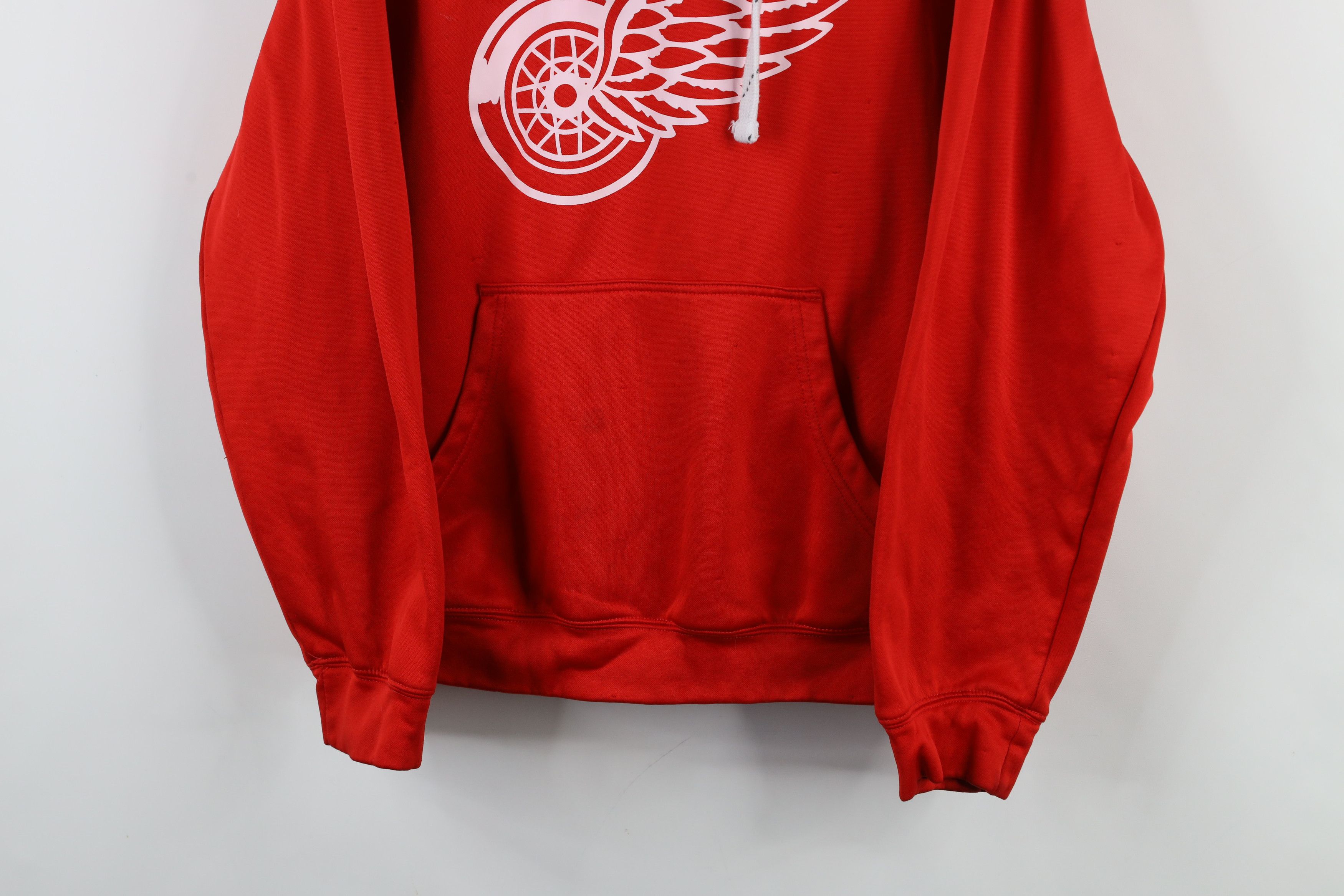Vintage Vintage Y2K NHL Detroit Red Wings Hockey Jersey Hoodie Red Size US L / EU 52-54 / 3 - 3 Thumbnail