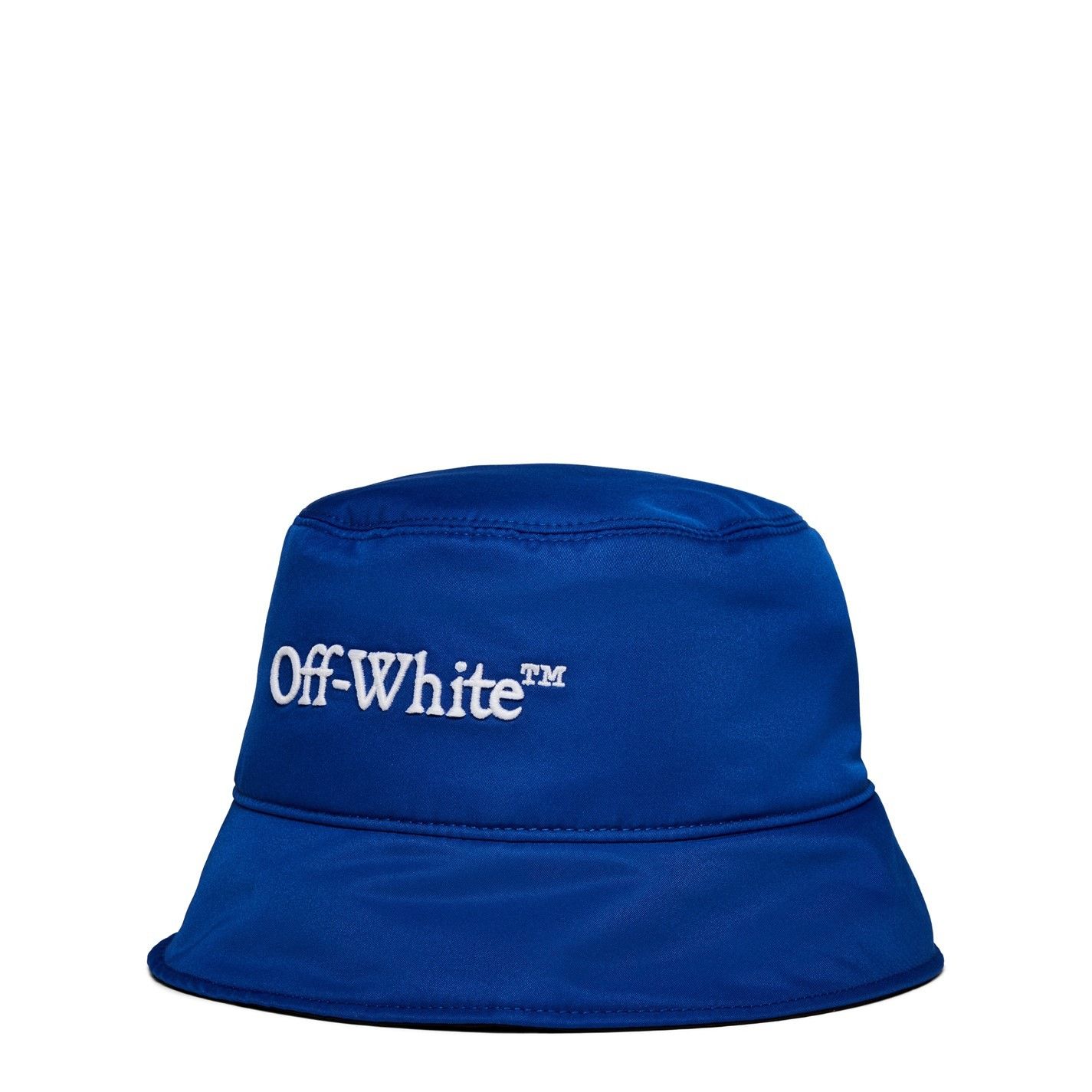 Off-White o1g2r1mq0125 Size: OS / Logo Bucket Hat / Cap in Blue Size ONE SIZE - 2 Thumbnail