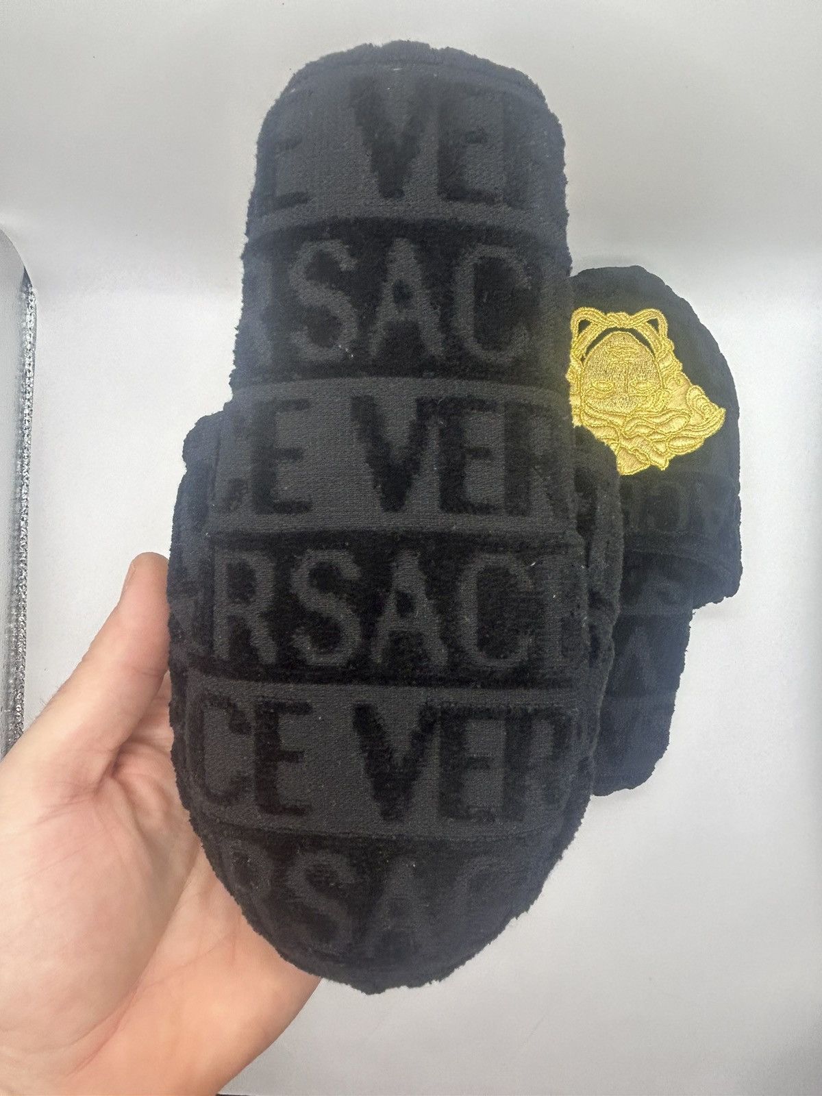 Versace Versace Medusa Head Slippers Size US 5 / IT 35 - 3 Thumbnail