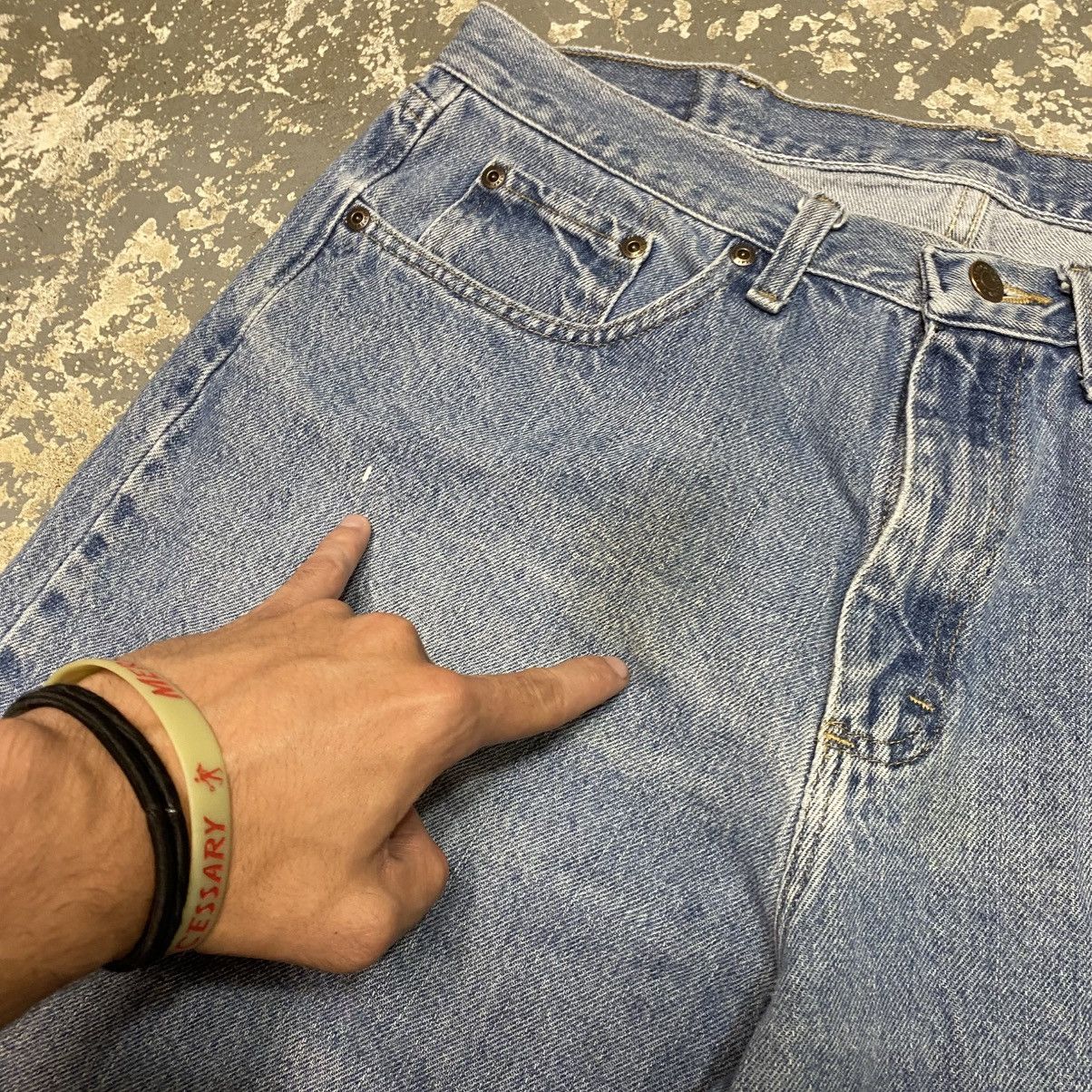 Other Vintage Wrangler Light Wash Y2K Baggy Shorts Jorts Size US 34 / EU 50 - 9 Thumbnail