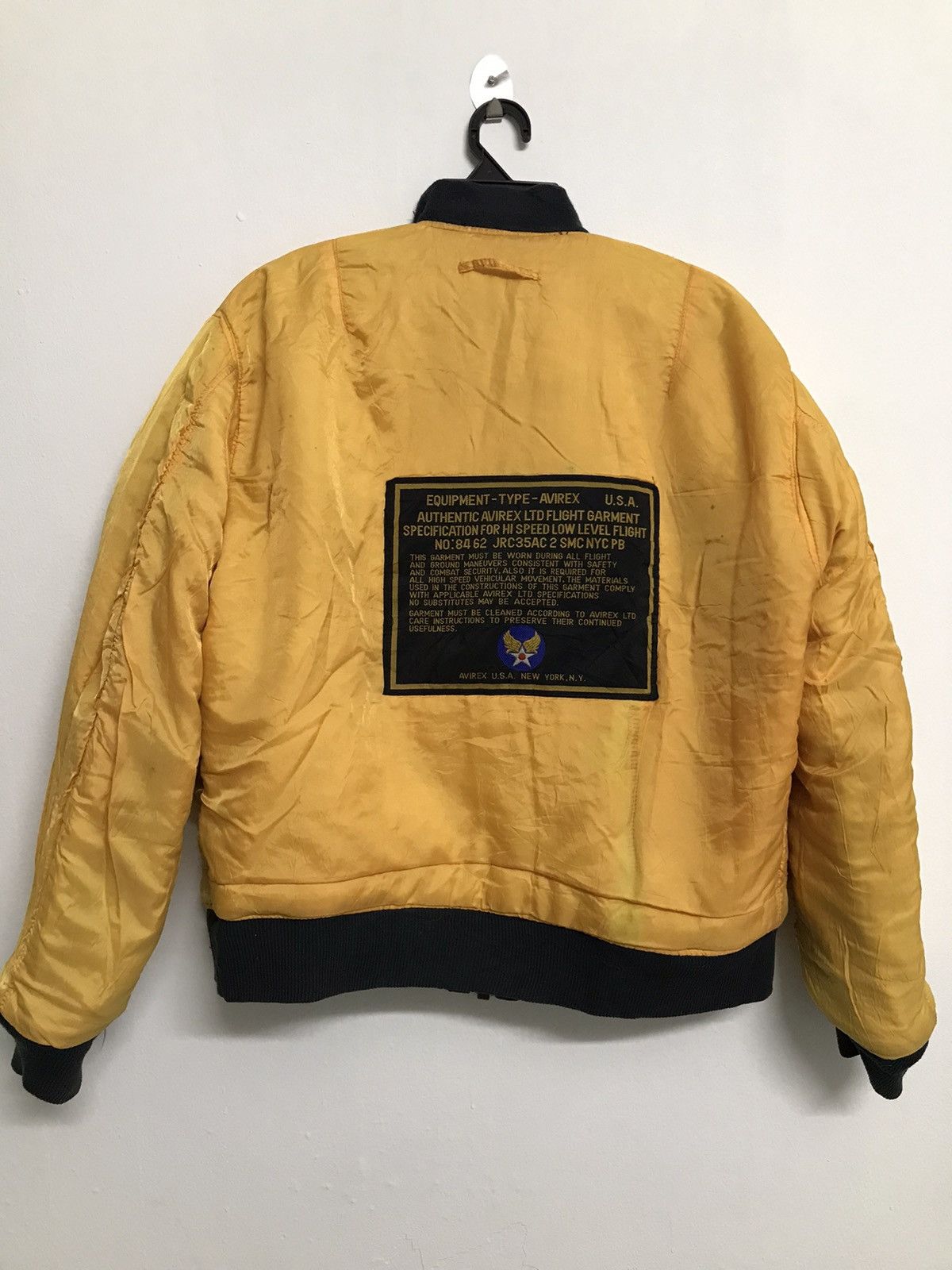 Avirex × Vintage Vintage Avirex MA-1 Bomber Jacket Made in USA Distressed Size US M / EU 48-50 / 2 - 10 Thumbnail