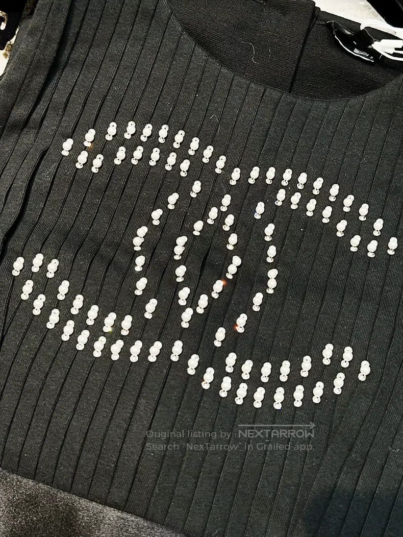 Chanel Chanel 22A handicraft workshop black pearl double C large Size XS / US 0-2 / IT 36-38 - 4 Thumbnail