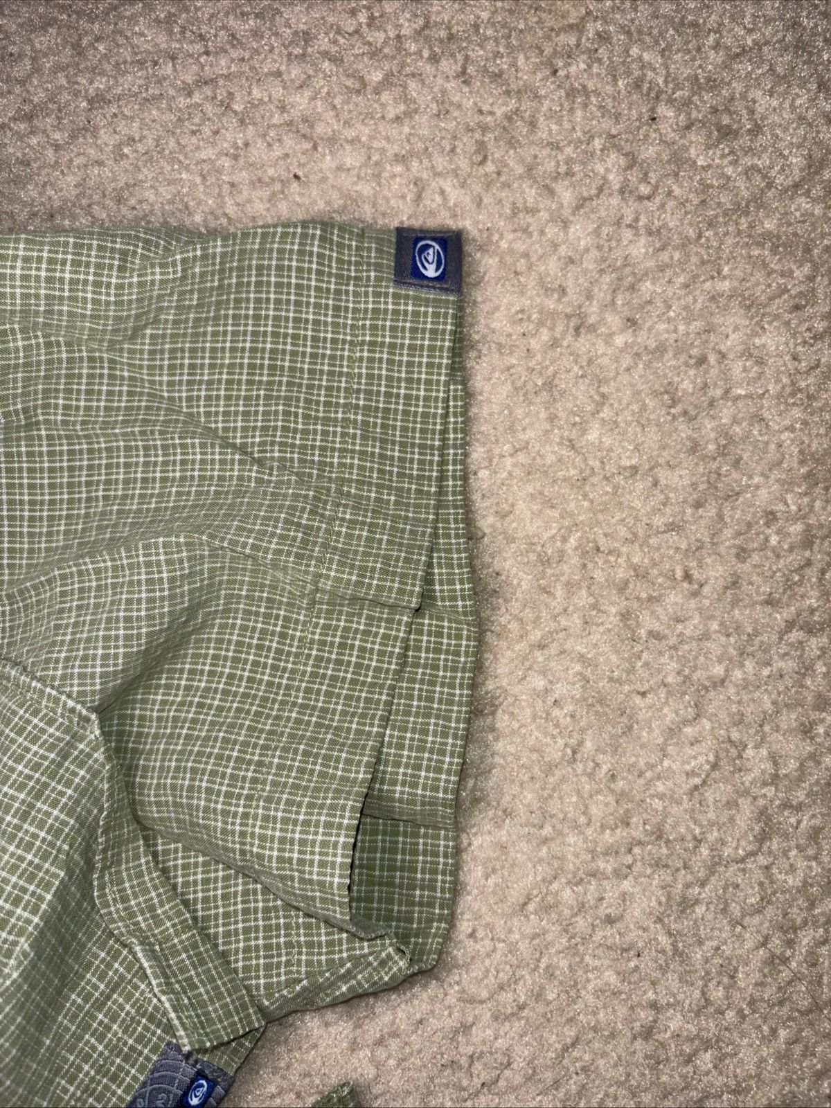Quiksilver Y2K Quiksilver Shirt Mens Large Green Striped Button up Size US L / EU 52-54 / 3 - 5 Thumbnail
