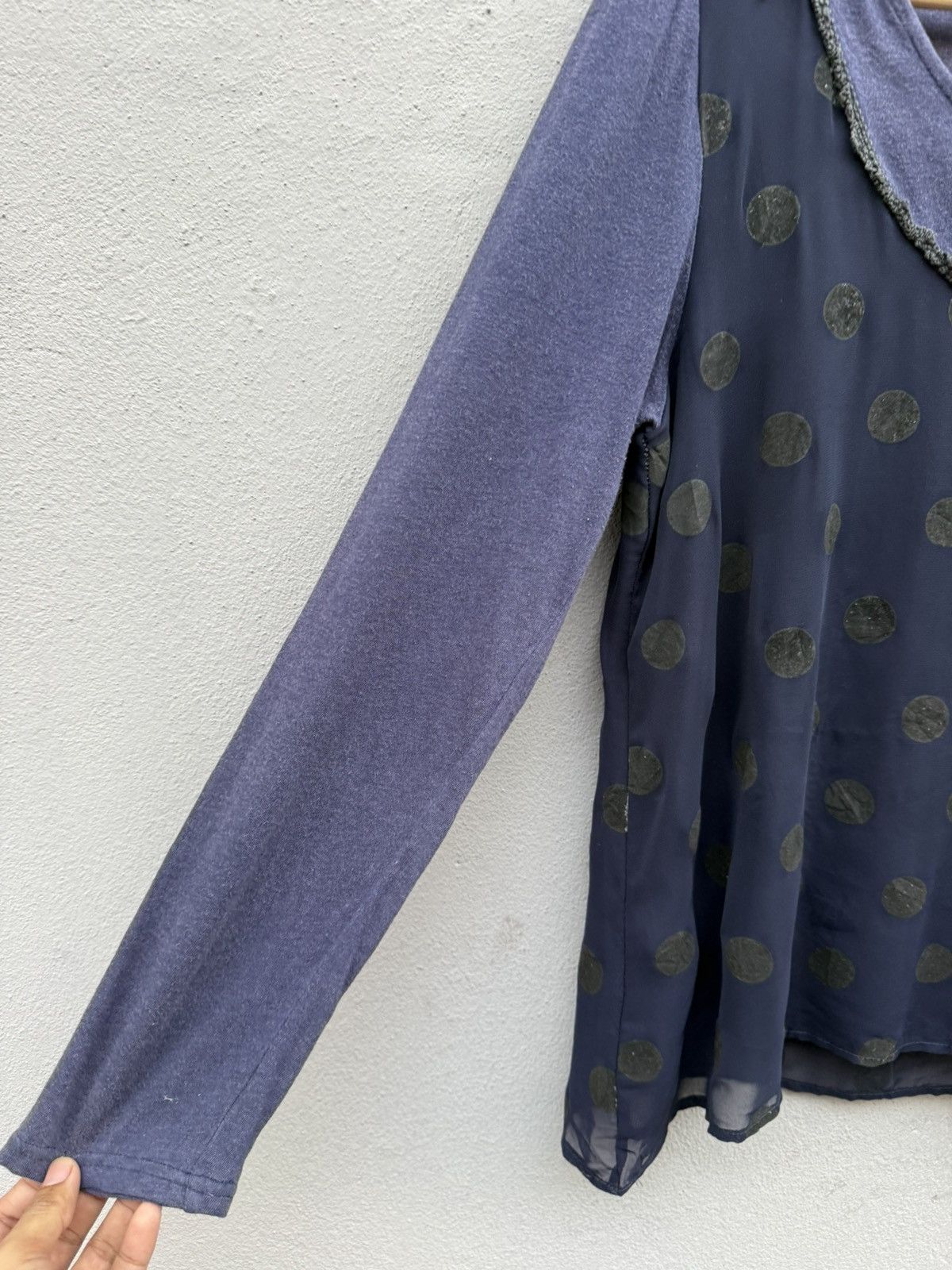 Issey Miyake Sunaokuwahara by Issey Miyake Blouse Size US M / EU 48-50 / 2 - 4 Thumbnail