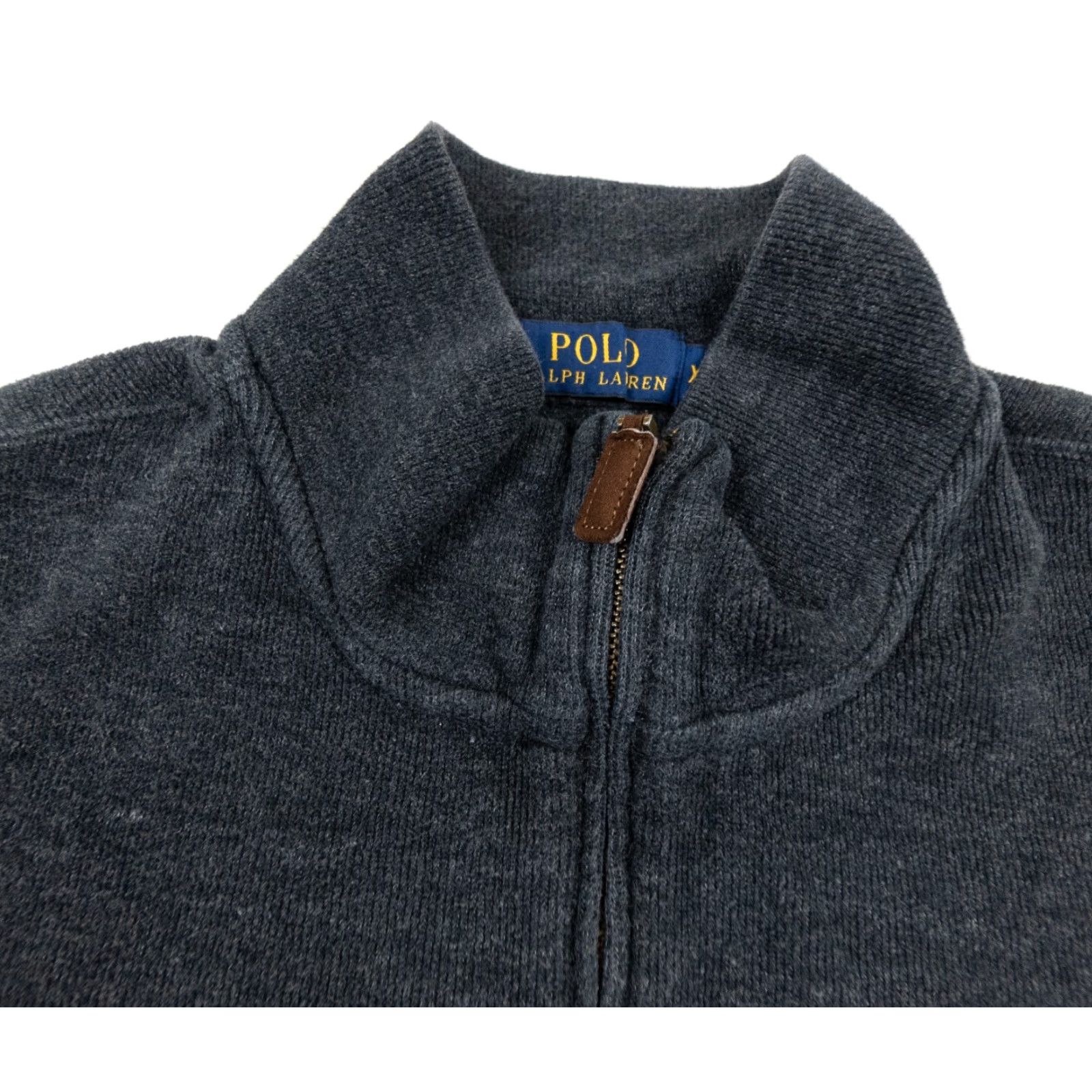 Polo Ralph Lauren VINTAGE Polo Ralph Lauren Sweater Mens 2XL Gray 1/4 Zip Pullover Preppy Size US XXL / EU 58 / 5 - 4 Thumbnail