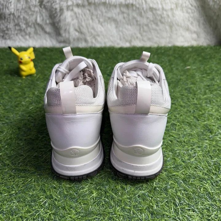 Louis Vuitton Louis Vuitton White Logo Lace-Up Sneakers -2508 Size US 6.5 / EU 39-40 - 1 Thumbnail