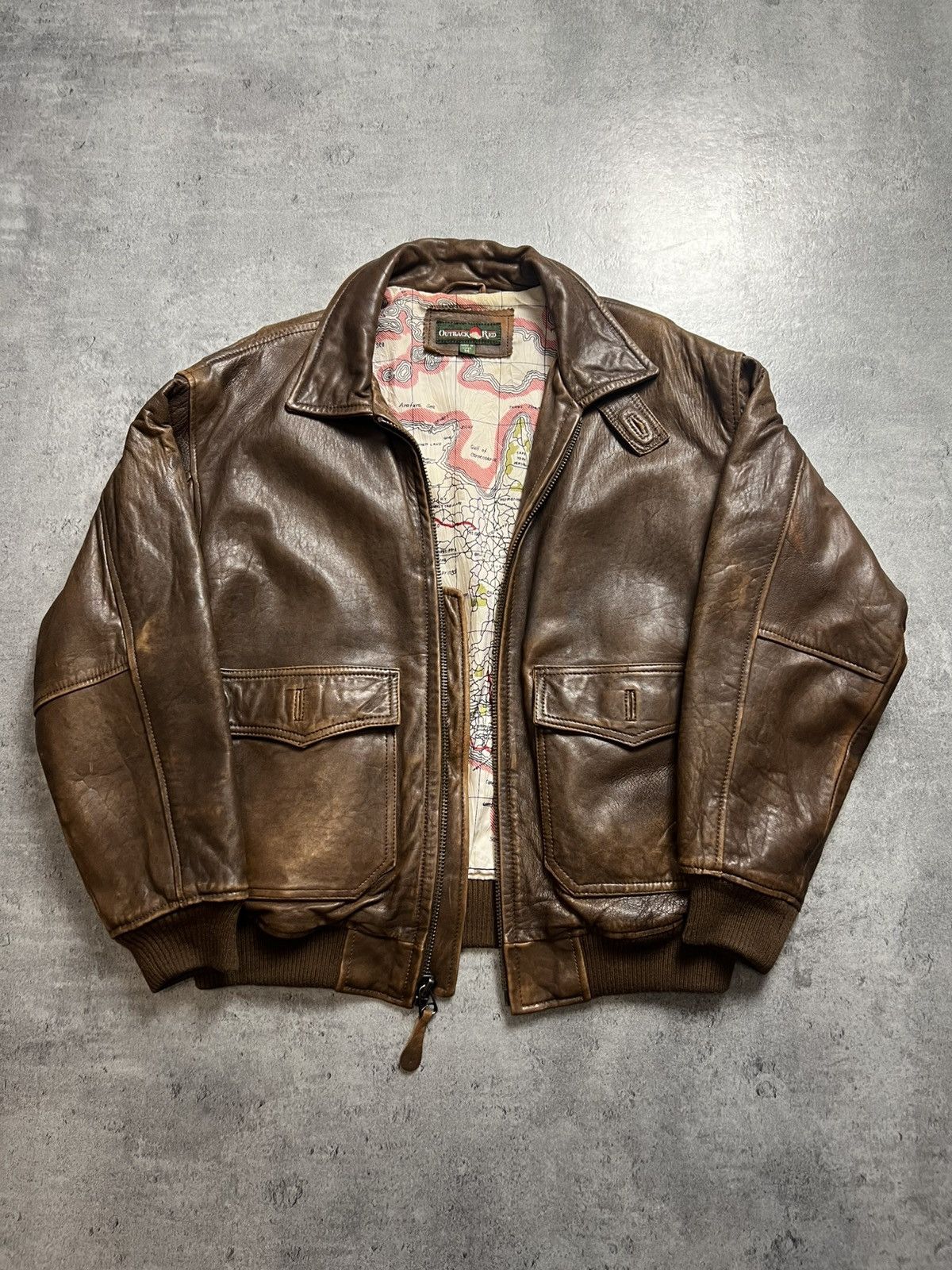 Other Outback red perfect lamb leather bomber jacket Size US M / EU 48-50 / 2 - 1 Thumbnail