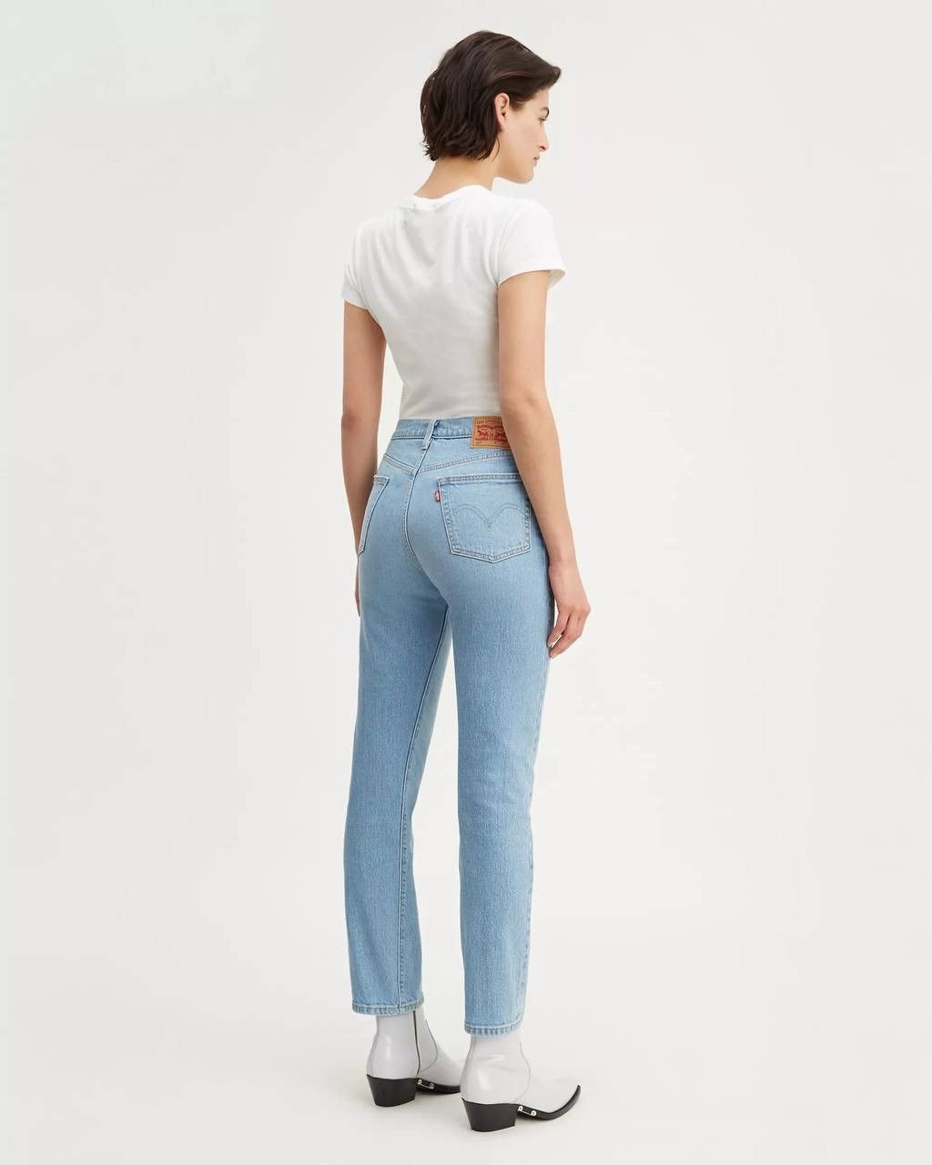 Levi's Levis 501 Womens Light High Waist Straight Leg Mom Jeans Size 28" / US 6 / IT 42 - 4 Thumbnail