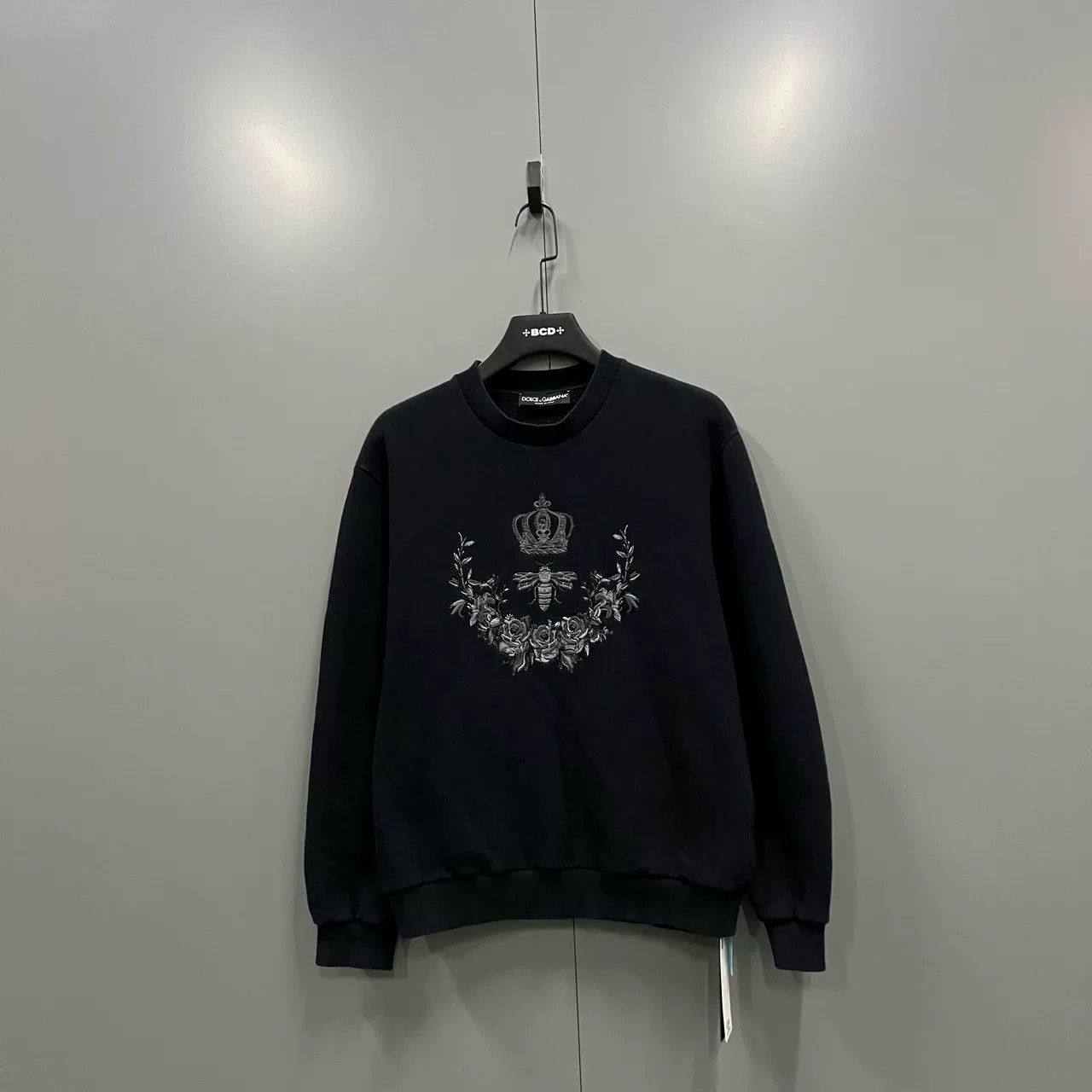 Dolce & Gabbana dolce gabbana floral crown embroidered sweatshirt Size L / US 10 / IT 46 - 1 Thumbnail