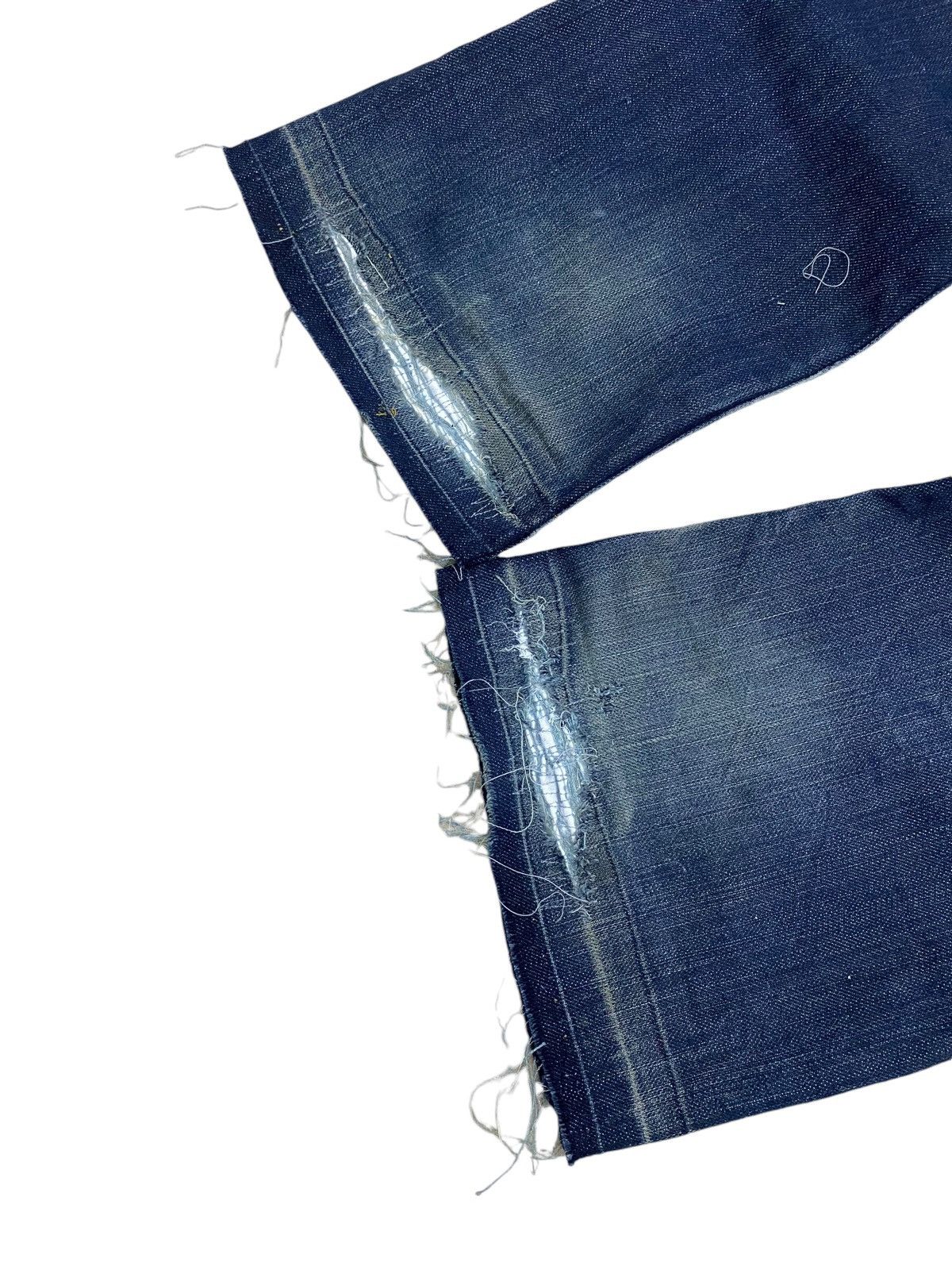 GOSTAR DE FUGA Flare Traveniti Japan Uruboro Distress Stich Denim Patchwork Size US 32 / EU 48 - 13 Thumbnail