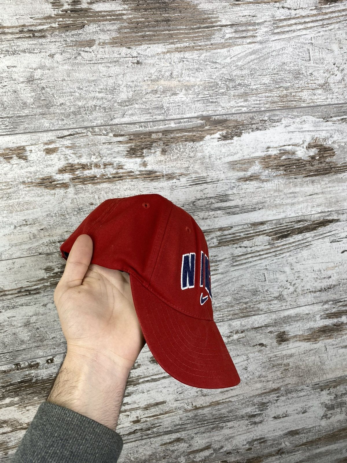 Nike × Vintage Mens Vintage Nike big logo hats cap hat y2k rare swoosh acg Size ONE SIZE - 3 Thumbnail