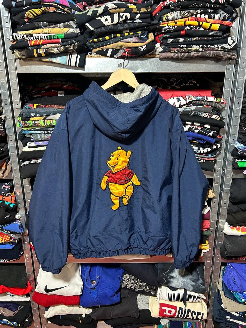 Vintage Vintage 90‘s Winnie The Pooh Disney Cartoon Jacket Y2K Hype Size US XL / EU 56 / 4 - 4 Thumbnail