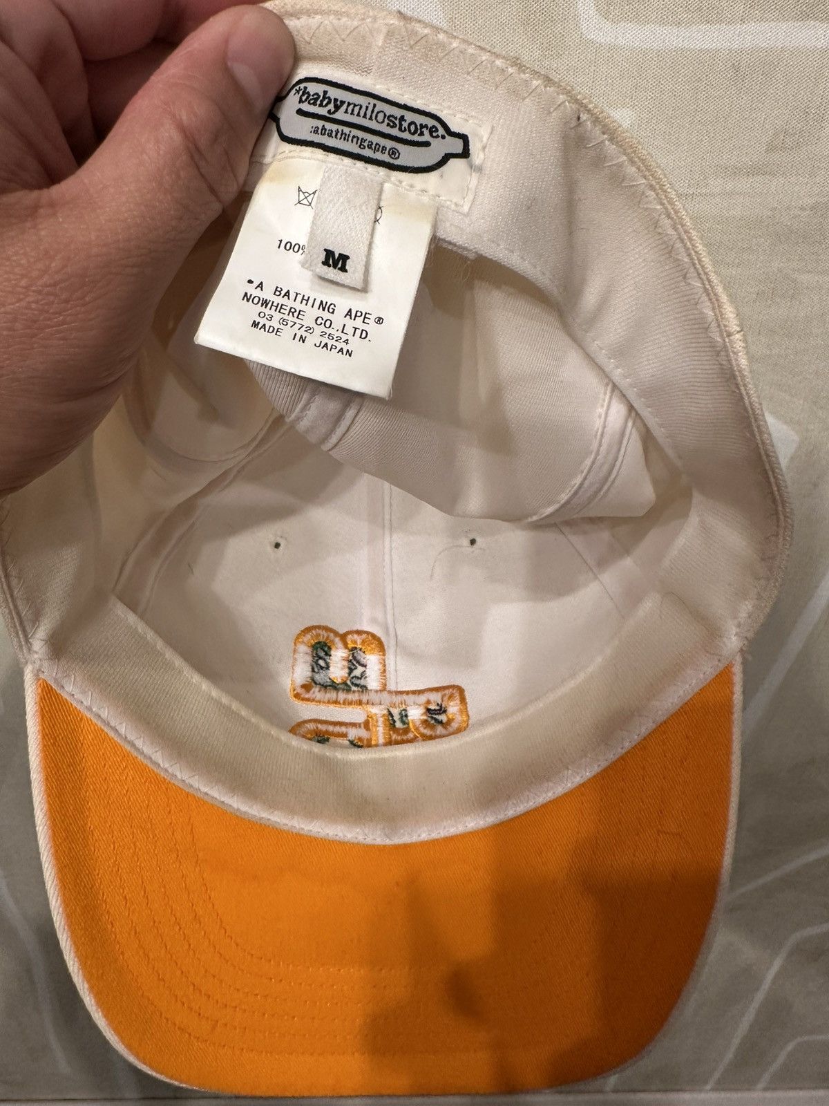 Bape Vintage Bathing Ape Baby Milo 2005 hat Size ONE SIZE - 4 Thumbnail