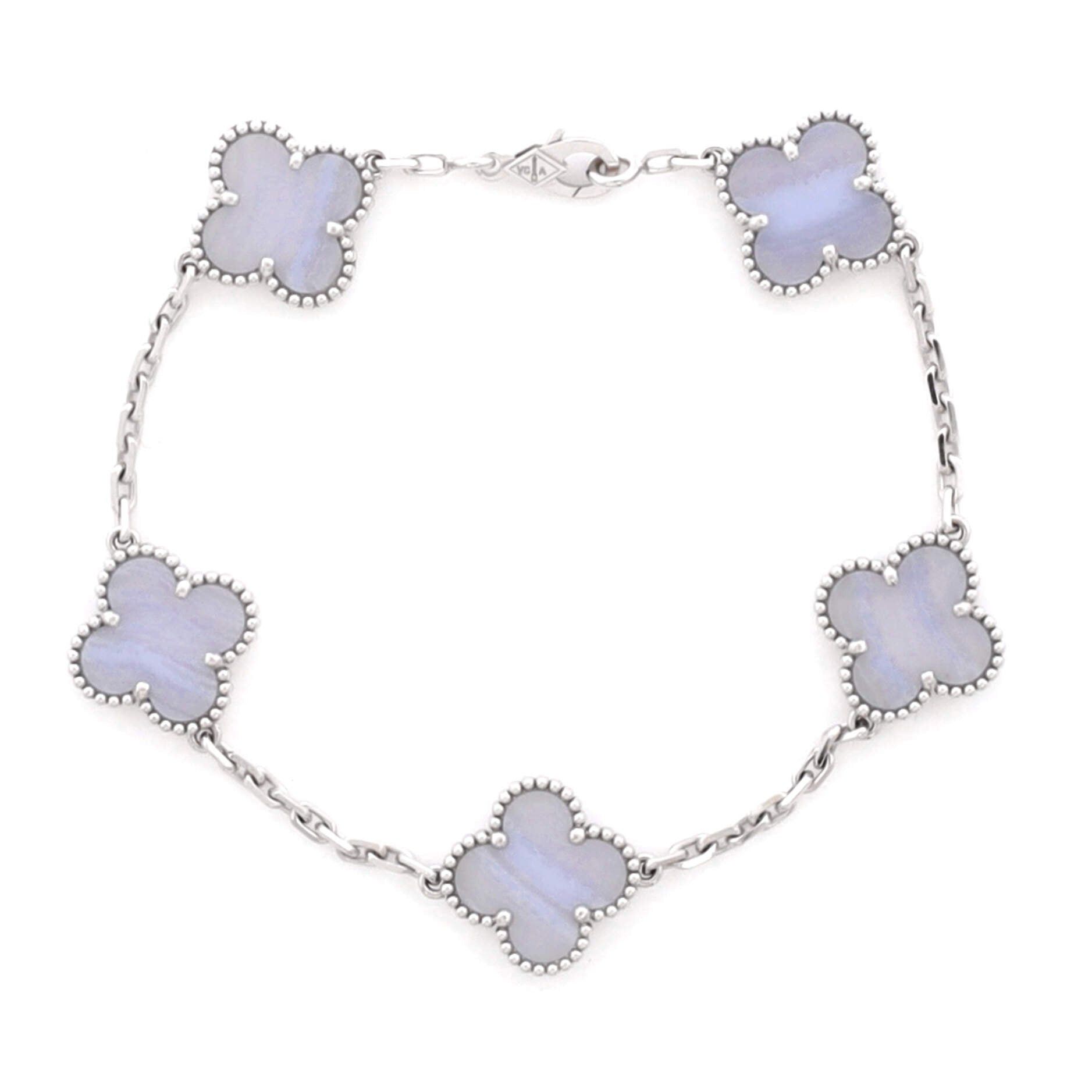 Van Cleef & Arpels Vintage Alhambra 5 Motifs Bracelet Size ONE SIZE - 1 Thumbnail