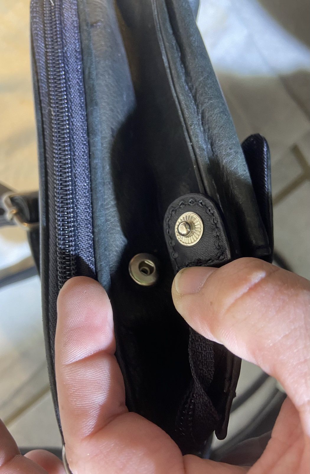 Fossil Fossil Black Leather Crossbody Bag Size ONE SIZE - 7 Thumbnail