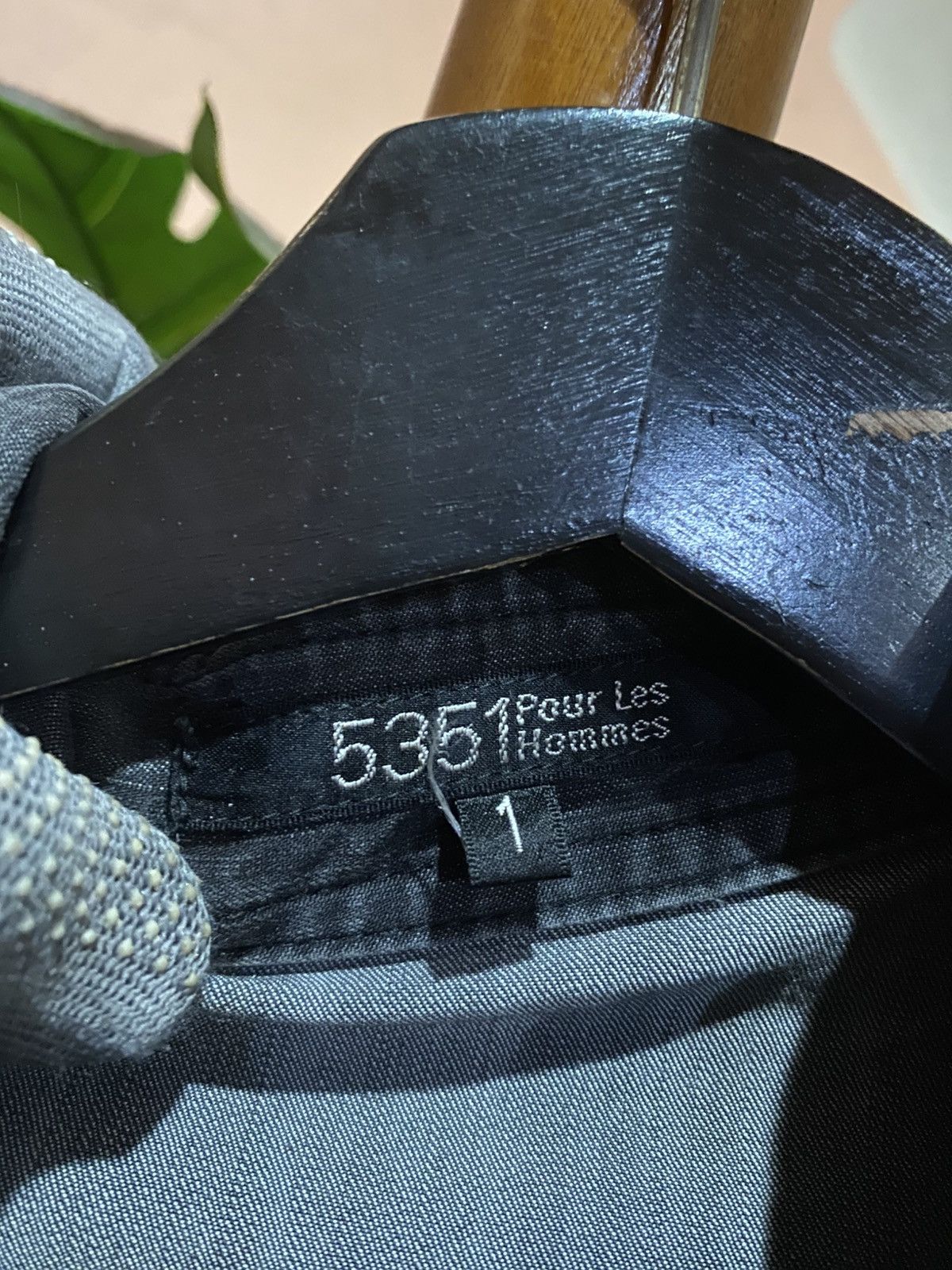 5351 POUR LES HOMMES Vintage 5351 Pour Les Hommes Western Denim Shirt Japan Size US XS / EU 42 / 0 - 6 Thumbnail