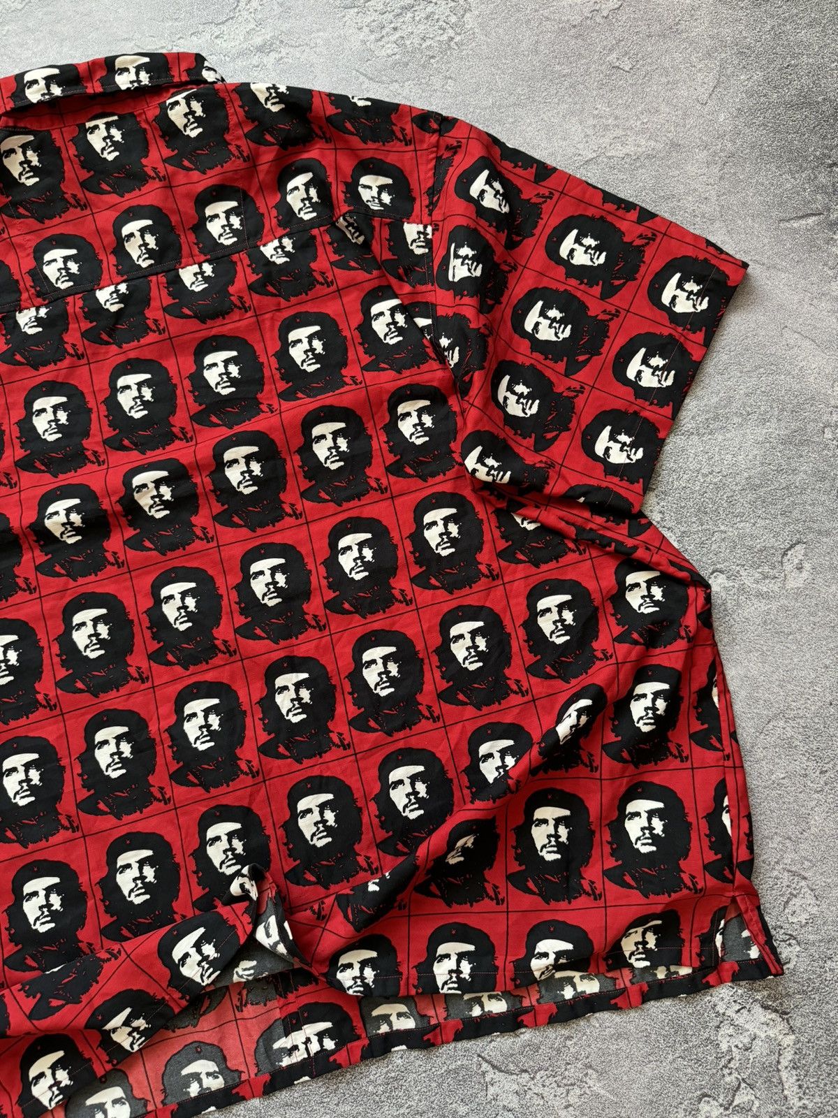 Vintage Duke 4XL Che Guevara vintage monogram shirt button up polo Size US XXL / EU 58 / 5 - 15 Thumbnail