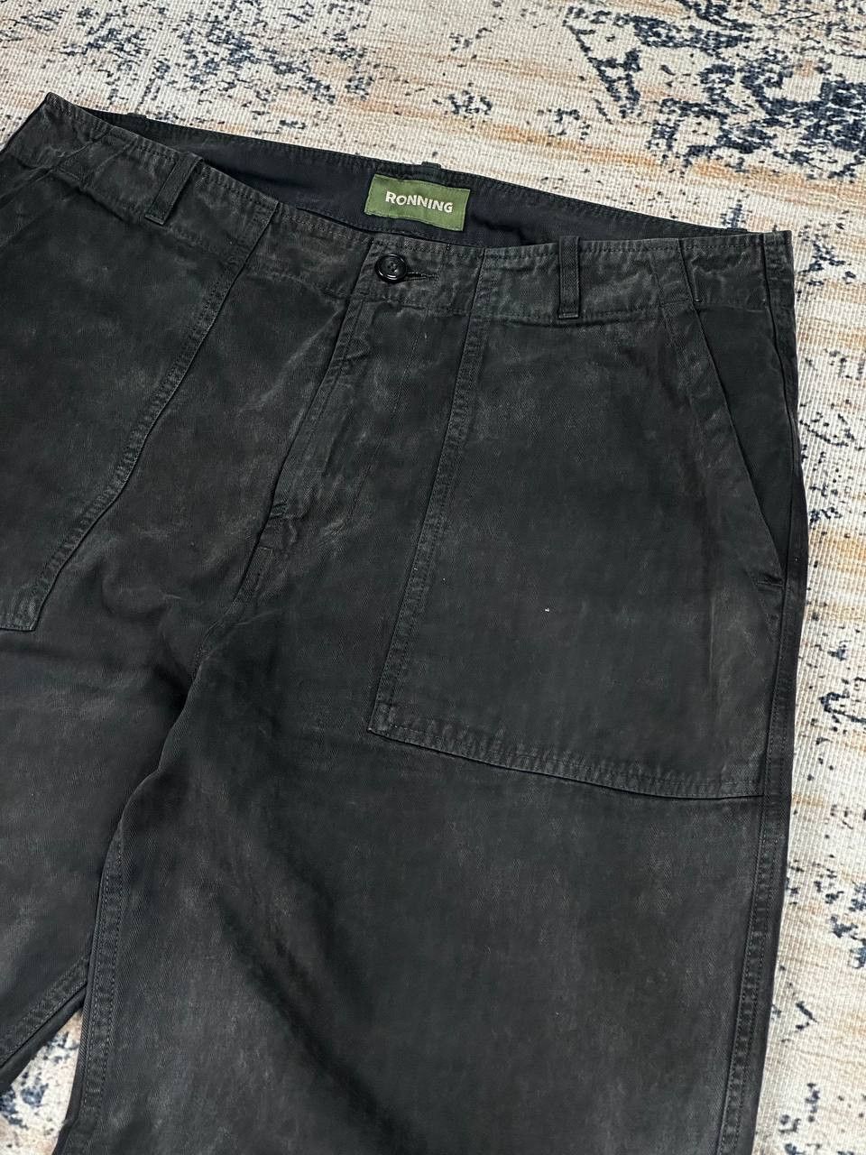 Ronning Everyday Stone Wash Wide Baggy Pants in Gray, Men's (Size 34) — image 3 of 6