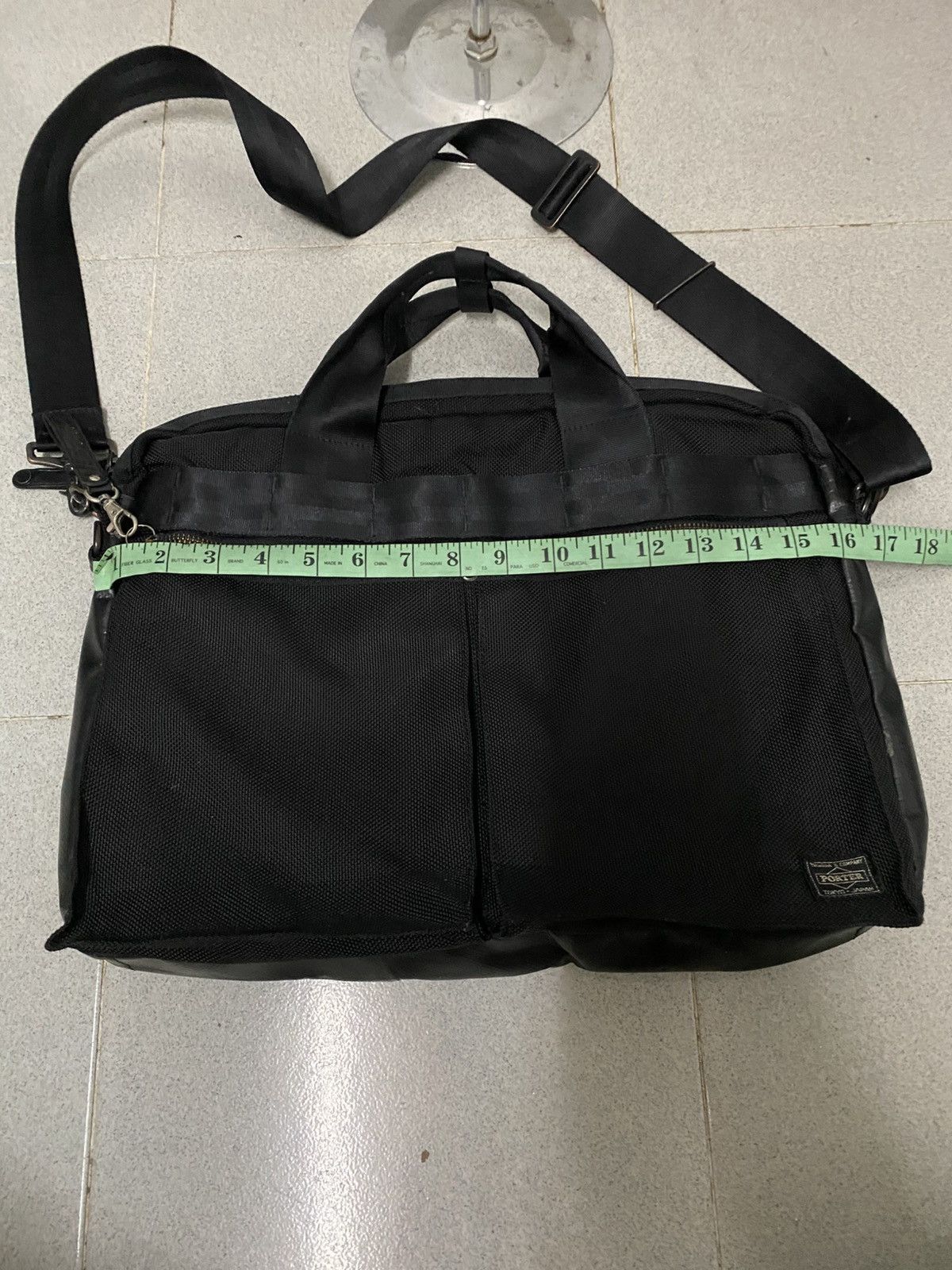 Japanese Brand × Porter × Vintage Vintage Porter Tokyo Black Briefcase Size ONE SIZE - 12 Thumbnail