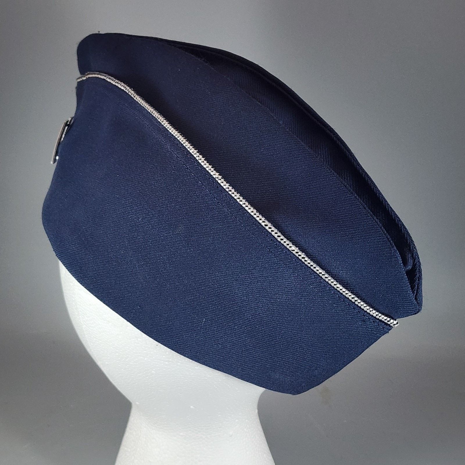Other Flight Ace Garrison Cap Blue 7-1/8 w/Captain Shoulder Board Size ONE SIZE - 4 Thumbnail