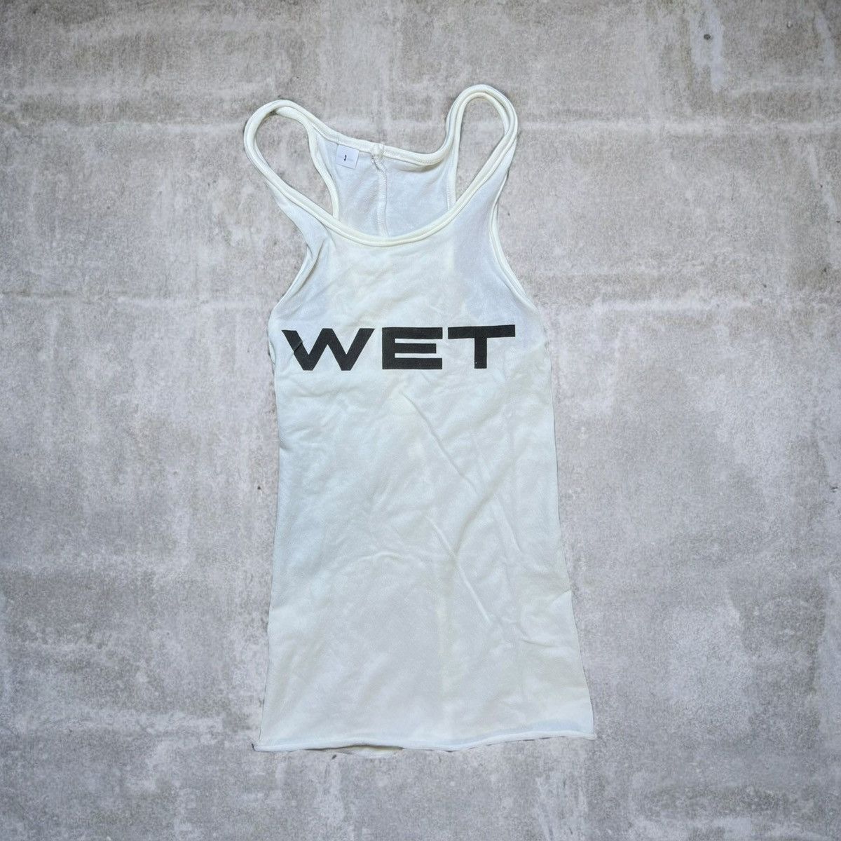 Yeezy Yeezy Mowalola Wet Tank Top | Grailed