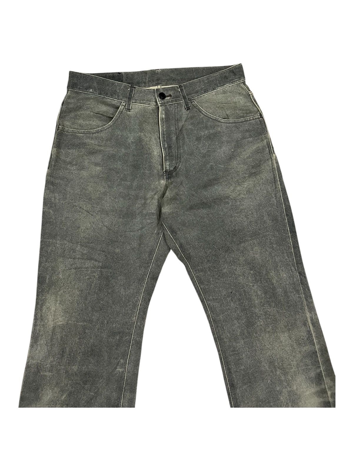 Final Home Tete Homme Flare Hem Mud Max LGB Style Jeans Pants Size US 29 - 8 Thumbnail
