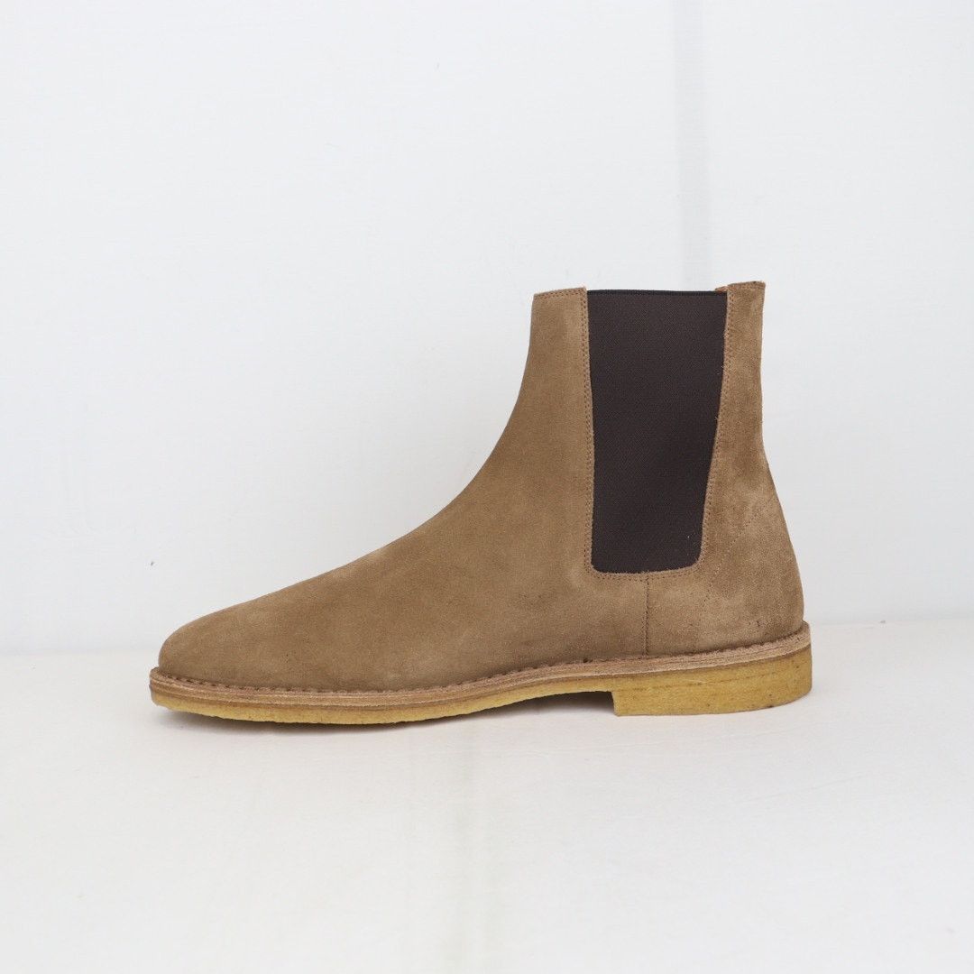 Saint Laurent Paris o1rshd1 Flat Heel Leather Up Boots in Camel Size US 14 / EU 47 - 2 Thumbnail