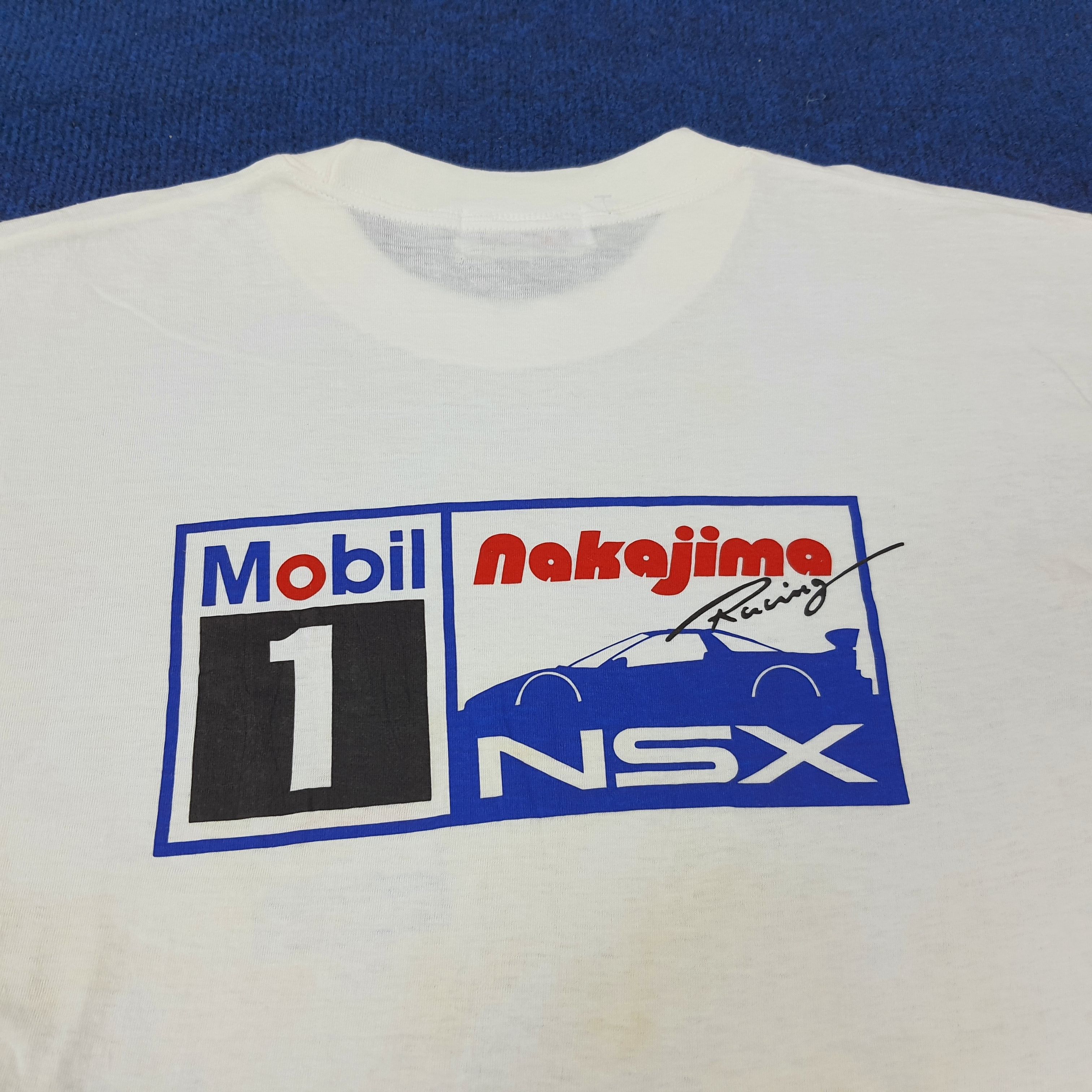 Other Vintage Mobil 1 Nakajima NSX Motorsports Tshirt C239N39 Size US M / EU 48-50 / 2 - 2 Thumbnail