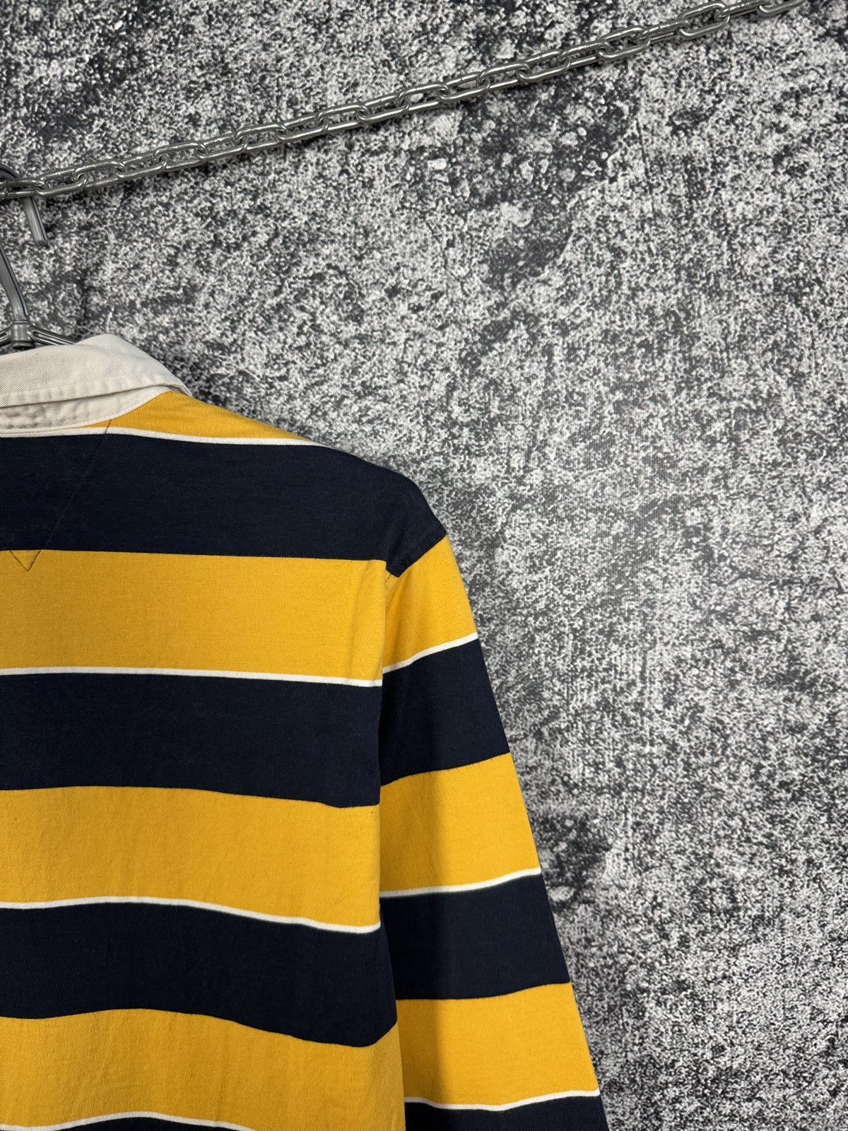 Tommy Hilfiger Tommy Hilfiger Polo Long Sleeve Striped Rugby Shirt Size XL Size XL / US 12-14 / IT 48-50 - 11 Thumbnail