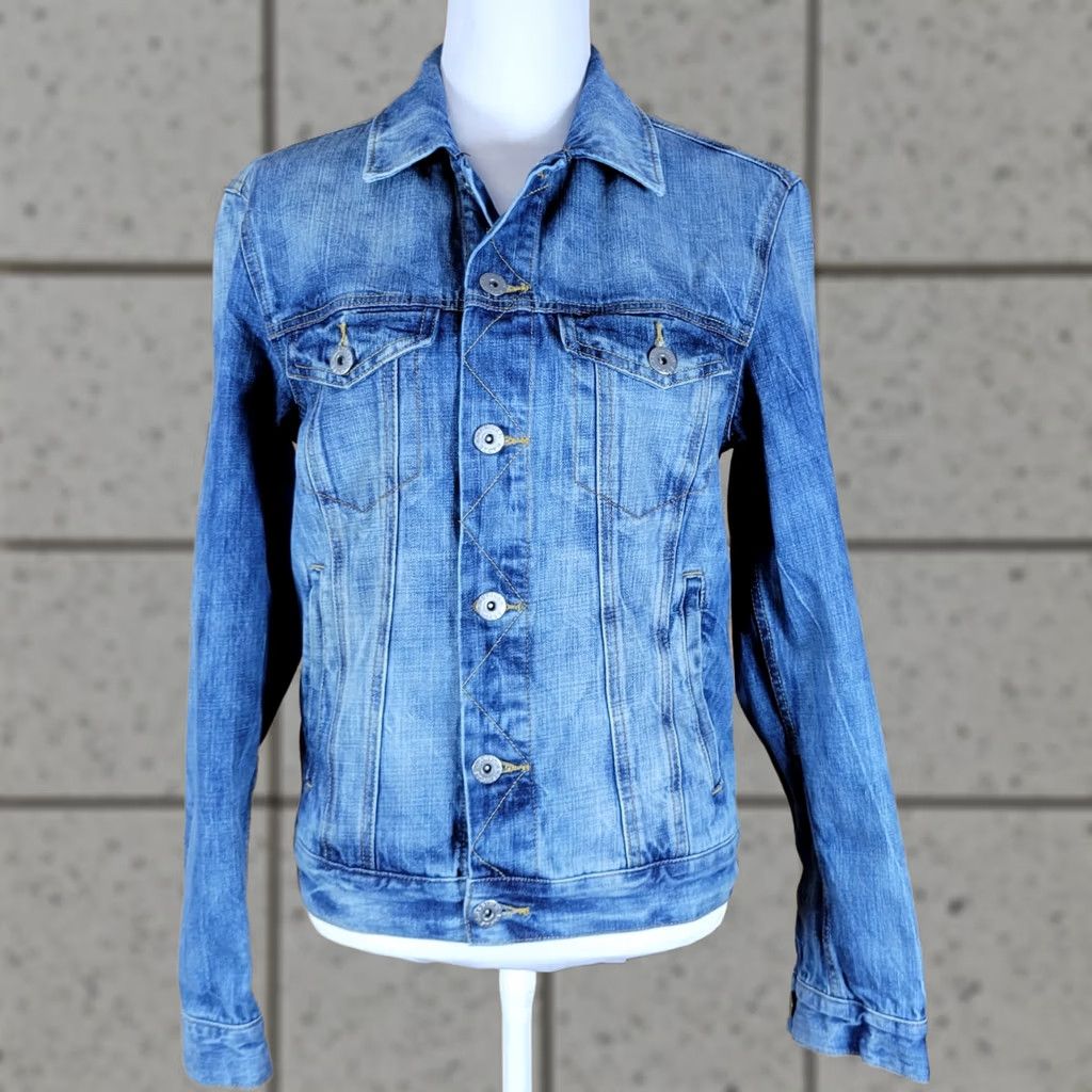 American Eagle Outfitters American Eagle Outfitters Womens Jacket Blue Size S Long Sleeve Denim Size S / US 4 / IT 40 - 1 Thumbnail