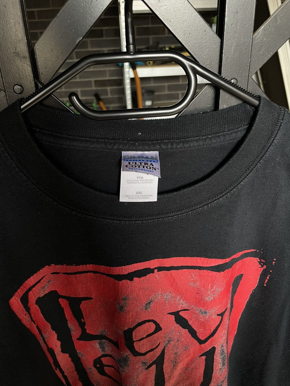 Band Tees × Vintage Vintage 90's Levellers Black Long Sleeve Shirt (Pink Floyd) Size US XXL / EU 58 / 5 - 5 Thumbnail