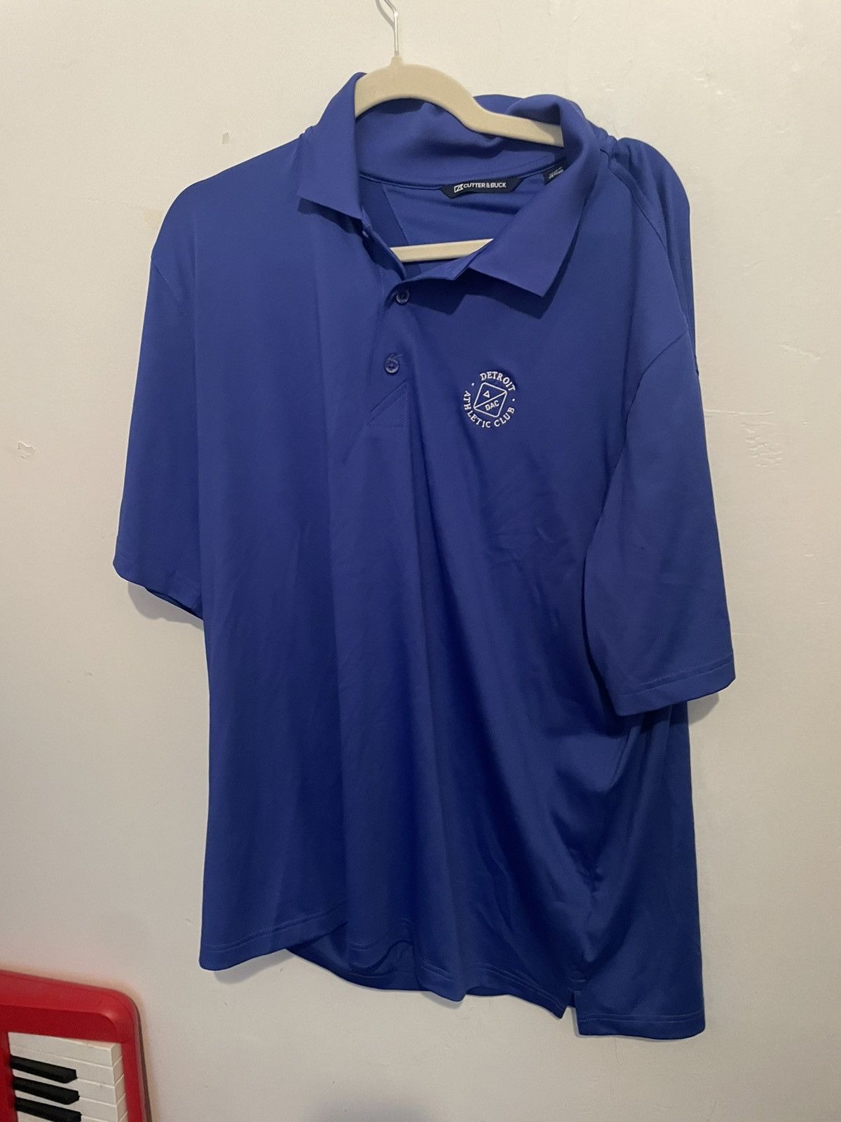 Cutter & Buck Detroit Athletic Club Polo Size US XL / EU 56 / 4 - 1 Thumbnail