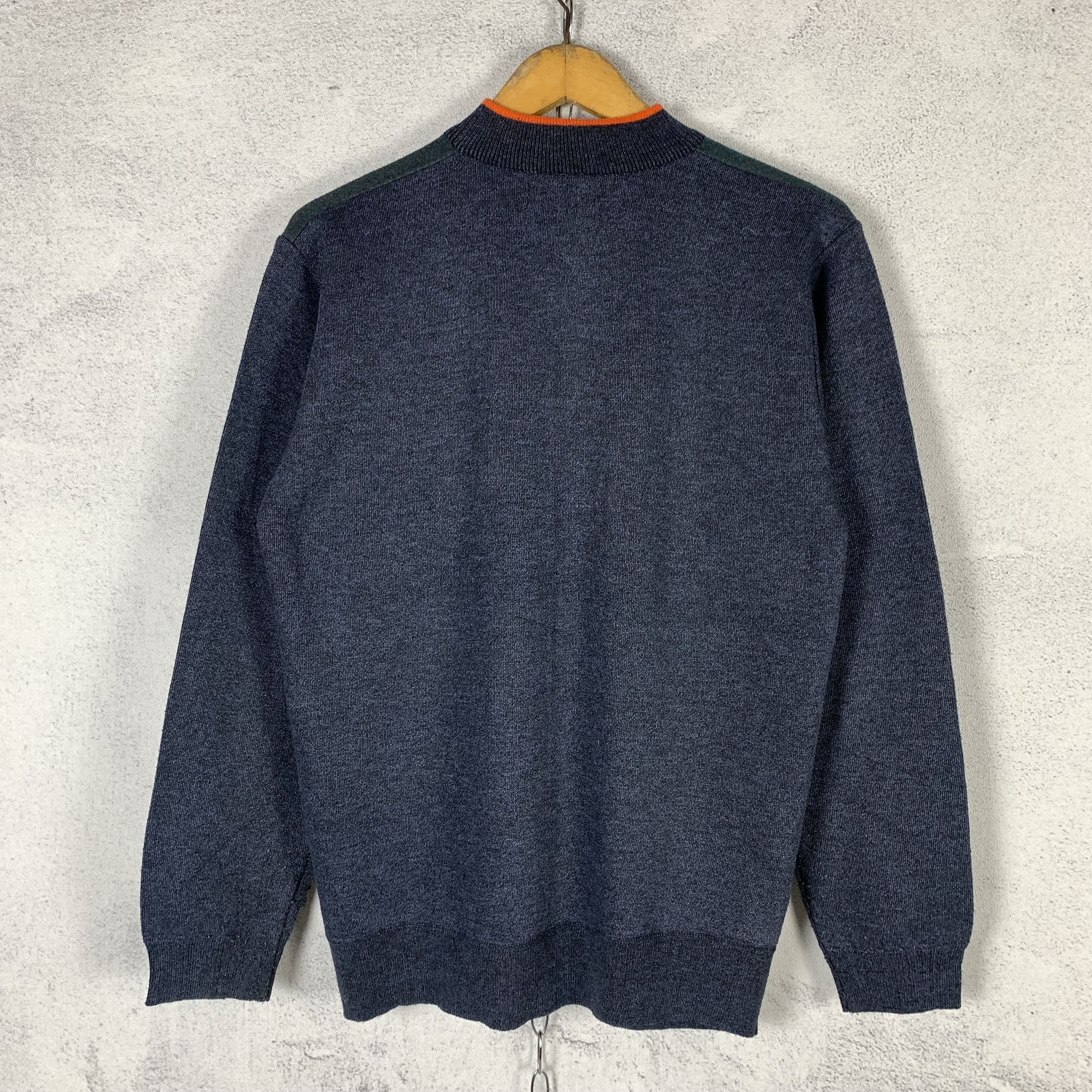 Vintage Vintage Japanese Brand Halfzip Knitwear Jumper Size US S / EU 44-46 / 1 - 5 Thumbnail