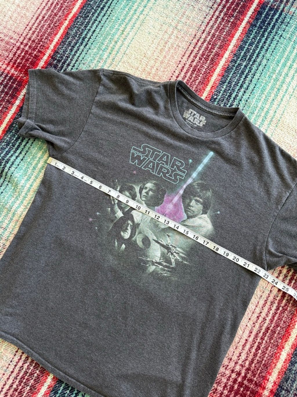 Star Wars Vintage Star Wars A New Hope Gray Short Sleeve Tee XL Size US XL / EU 56 / 4 - 5 Thumbnail