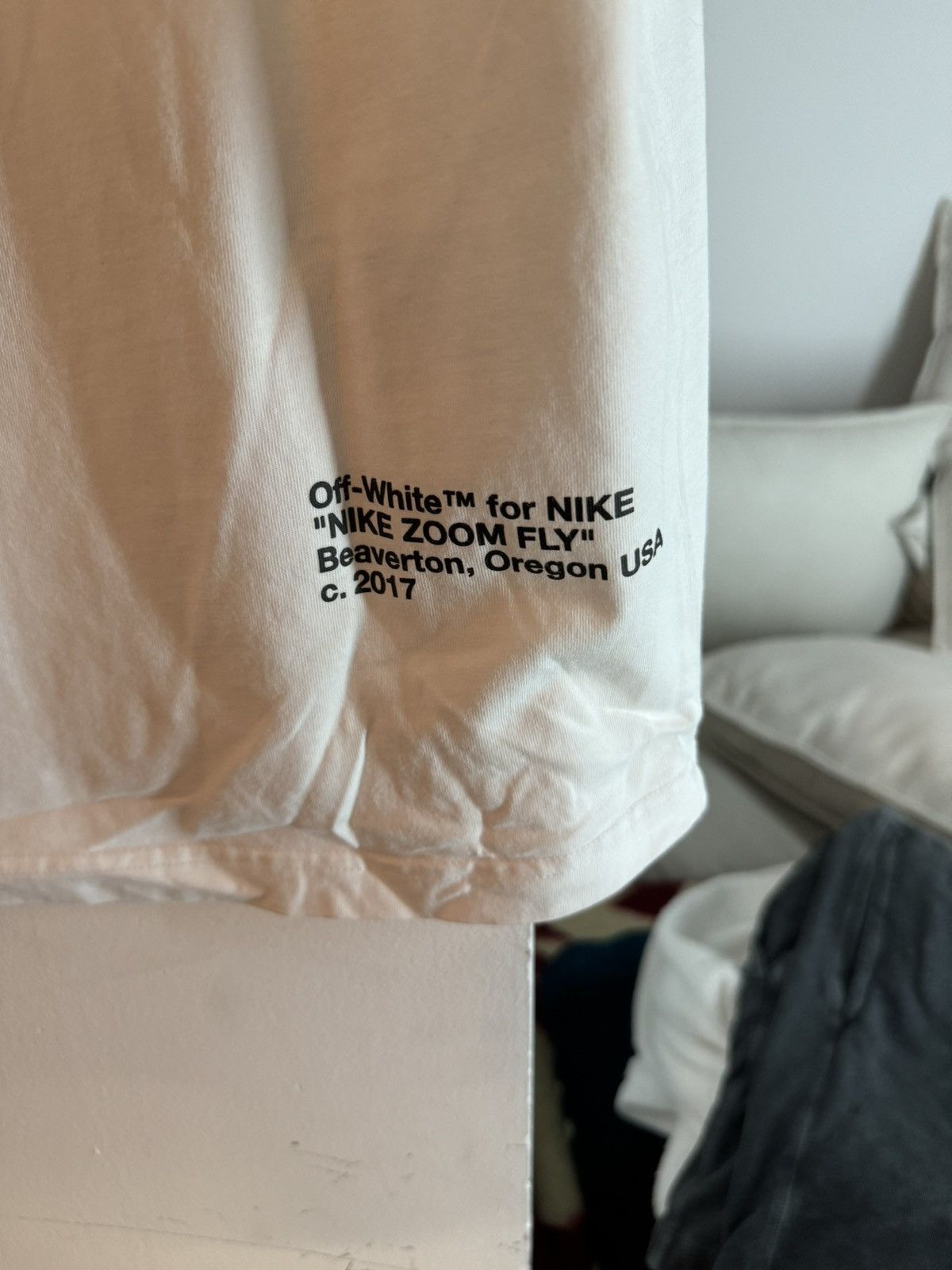 Nike × Off-White TUX T SHIRT Size US S / EU 44-46 / 1 - 4 Thumbnail