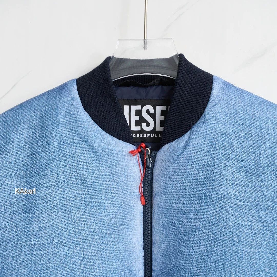 Diesel Diesel Uni Stand-Collar Pilot Jacket Size US XS / EU 42 / 0 - 2 Thumbnail