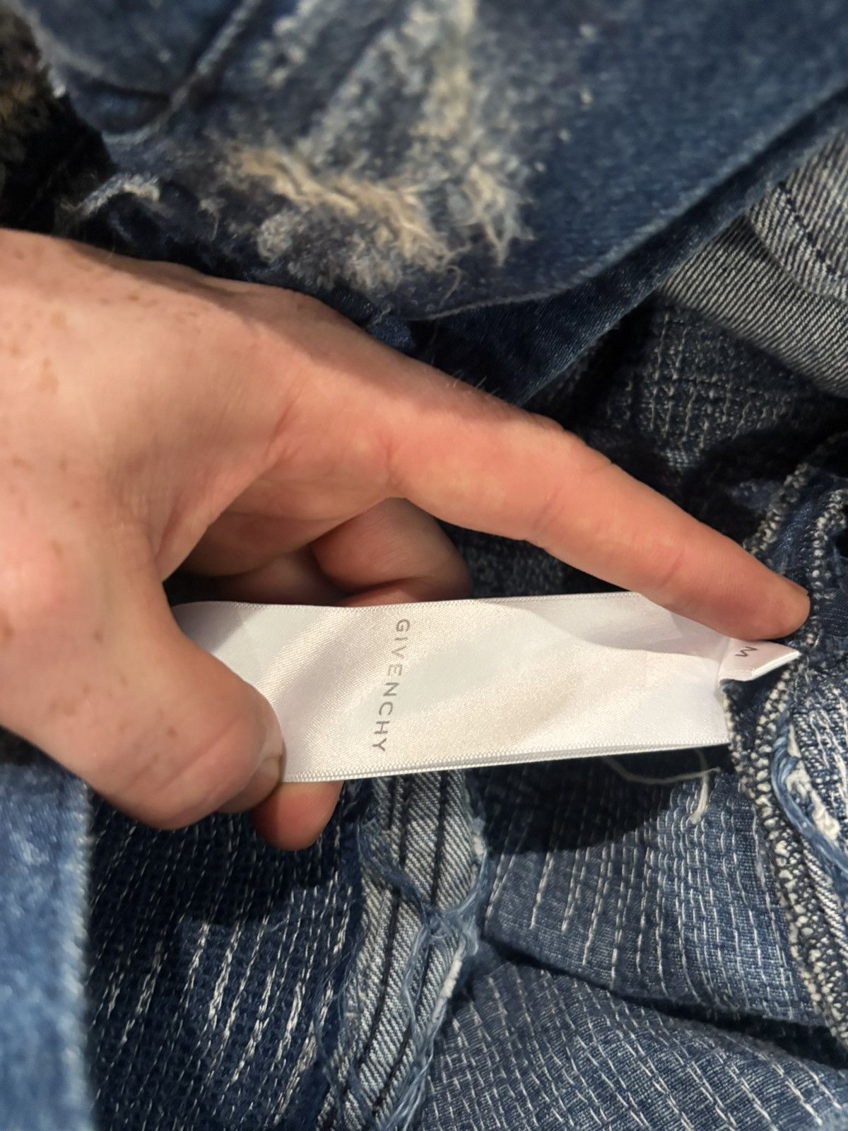 Givenchy Distressed Boro Denim Jacket and Jeans Size US 29 - 7 Thumbnail