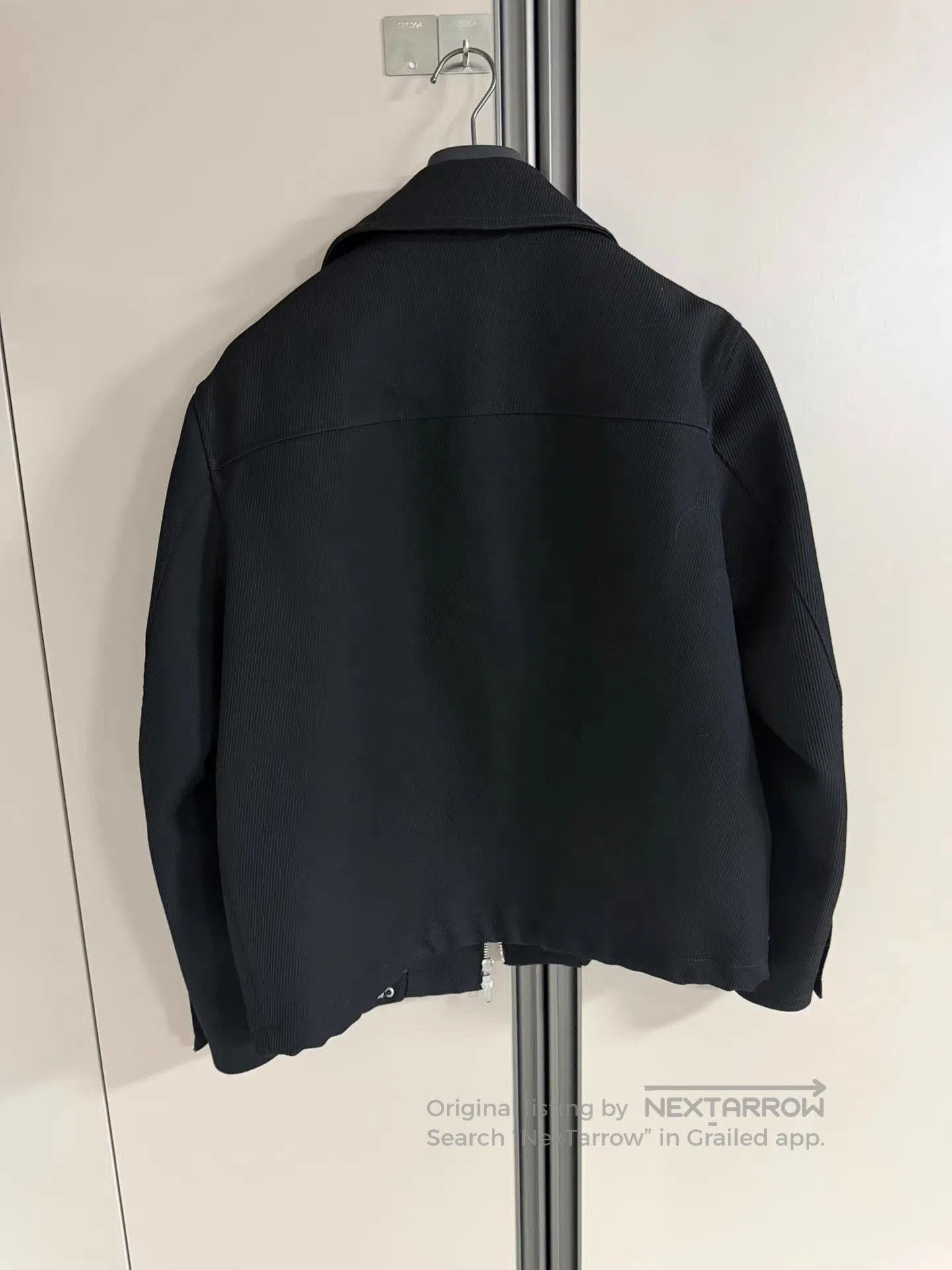 Suitsupply Black Light Jacket with Zip Front and Pockets. Size US M / EU 48-50 / 2 - 2 Thumbnail