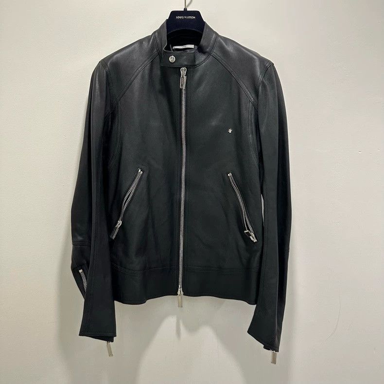 Dior Dior Black leather little bee zipper jacket 2501-Nextarrow Size US M / EU 48-50 / 2 - 1 Thumbnail