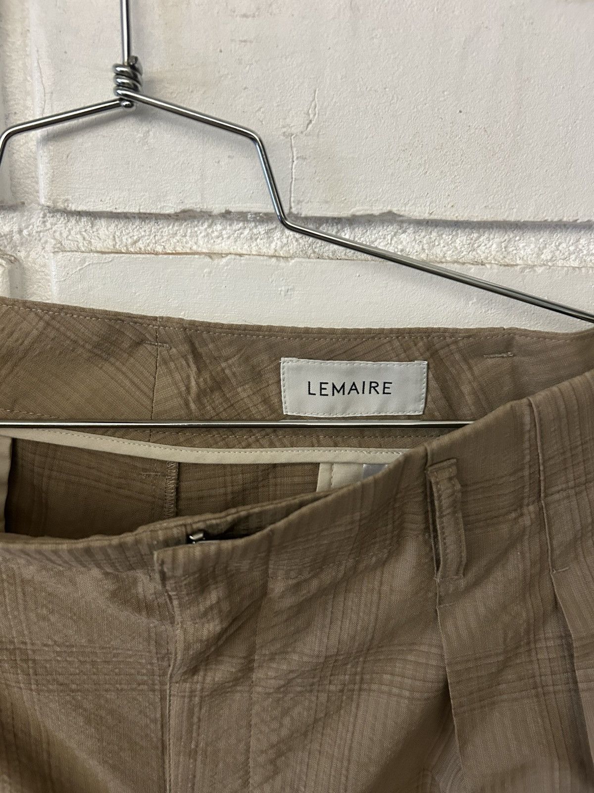 Lemaire Lemaire TAILORED Khaki Suit SET (szL) Size 50R - 7 Thumbnail